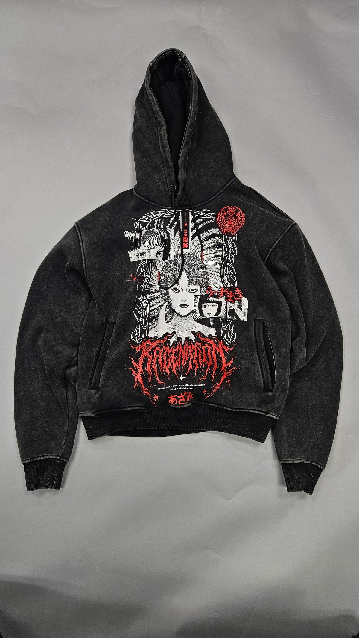 Azami's Curse Acid Hoodie ✦ Warehouse Sale