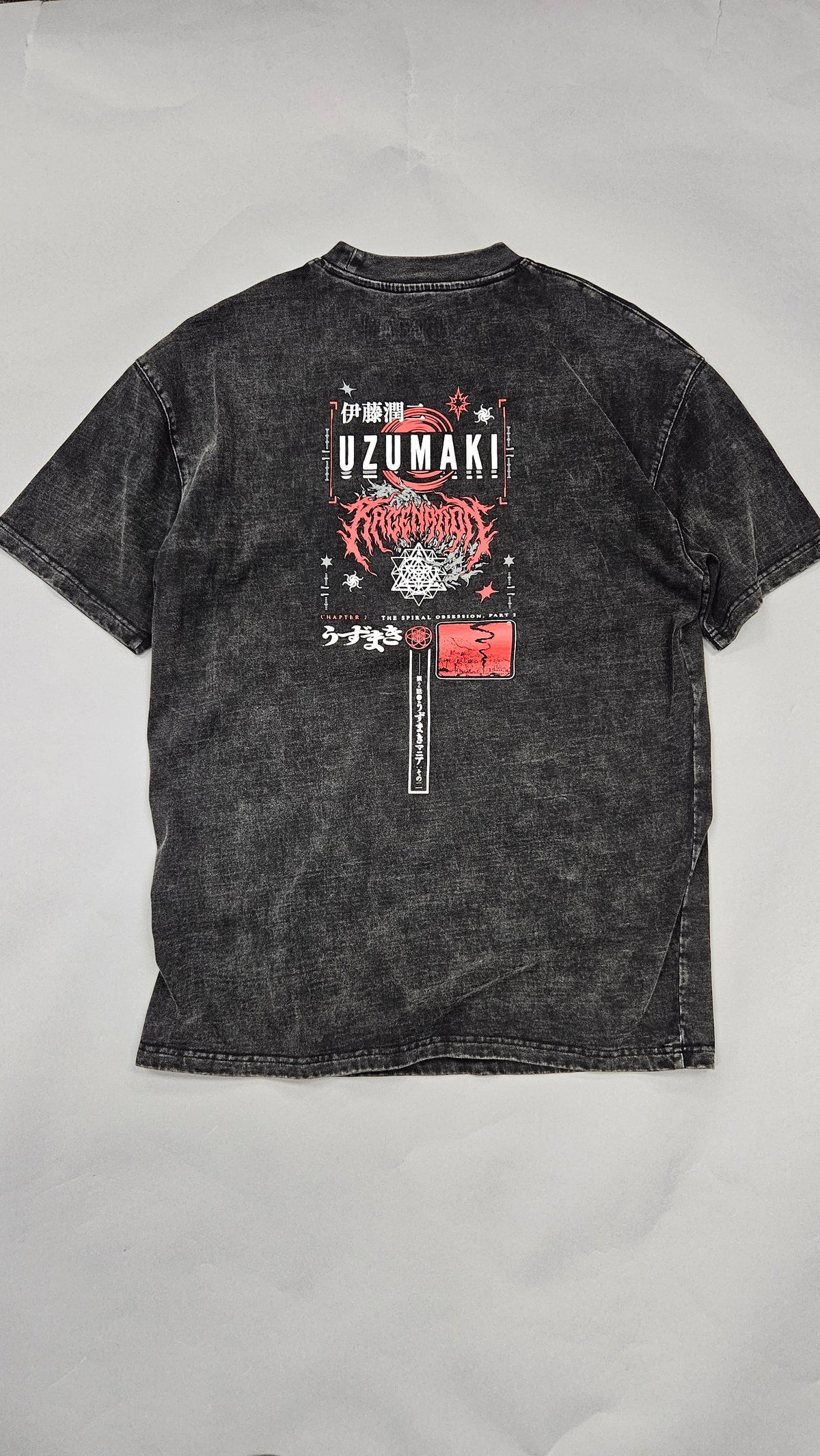 Spiral Obsession Acidwash Tee ✦ Warehouse Sale