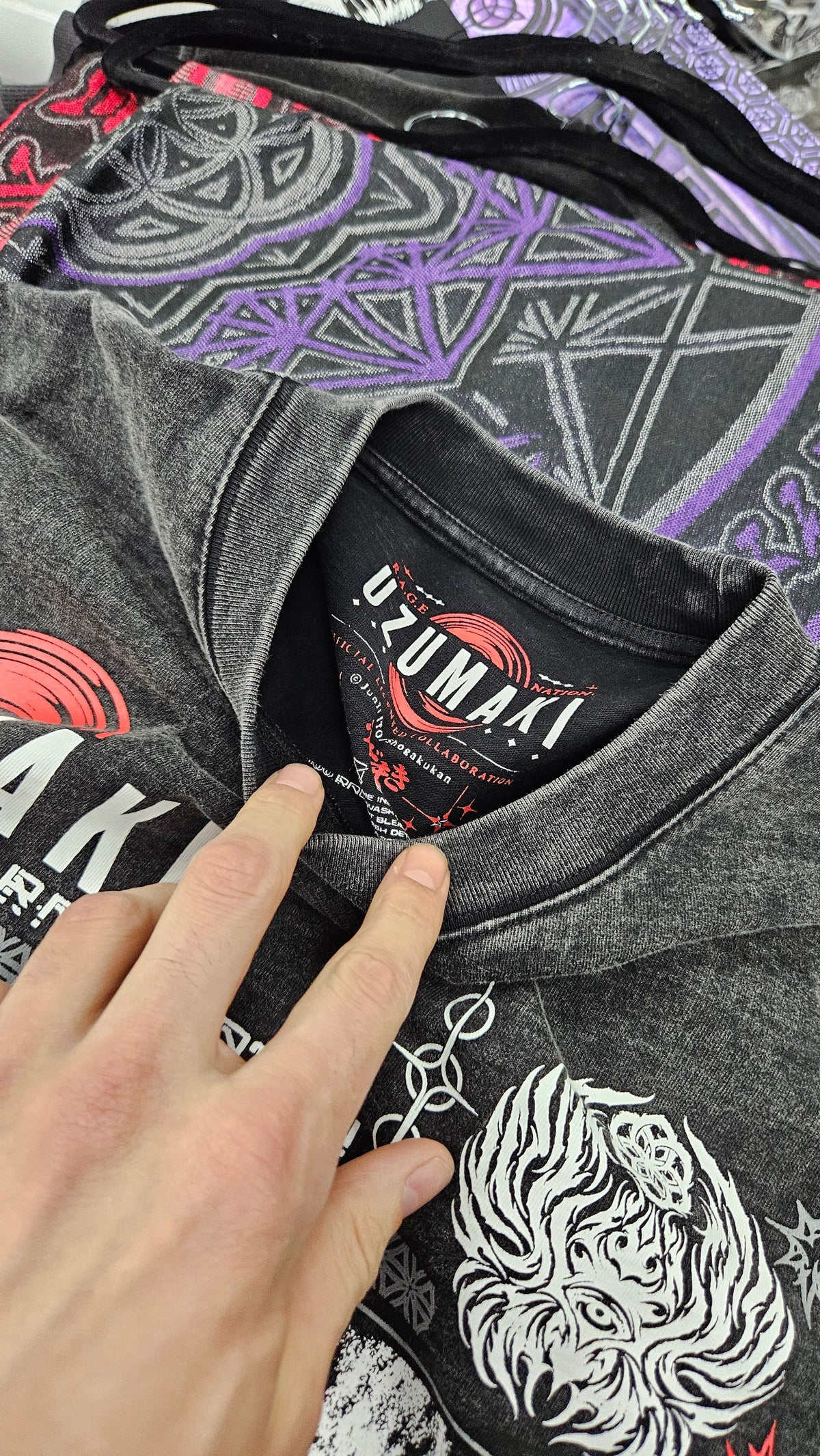 Spiral Obsession Acidwash Tee ✦ Warehouse Sale