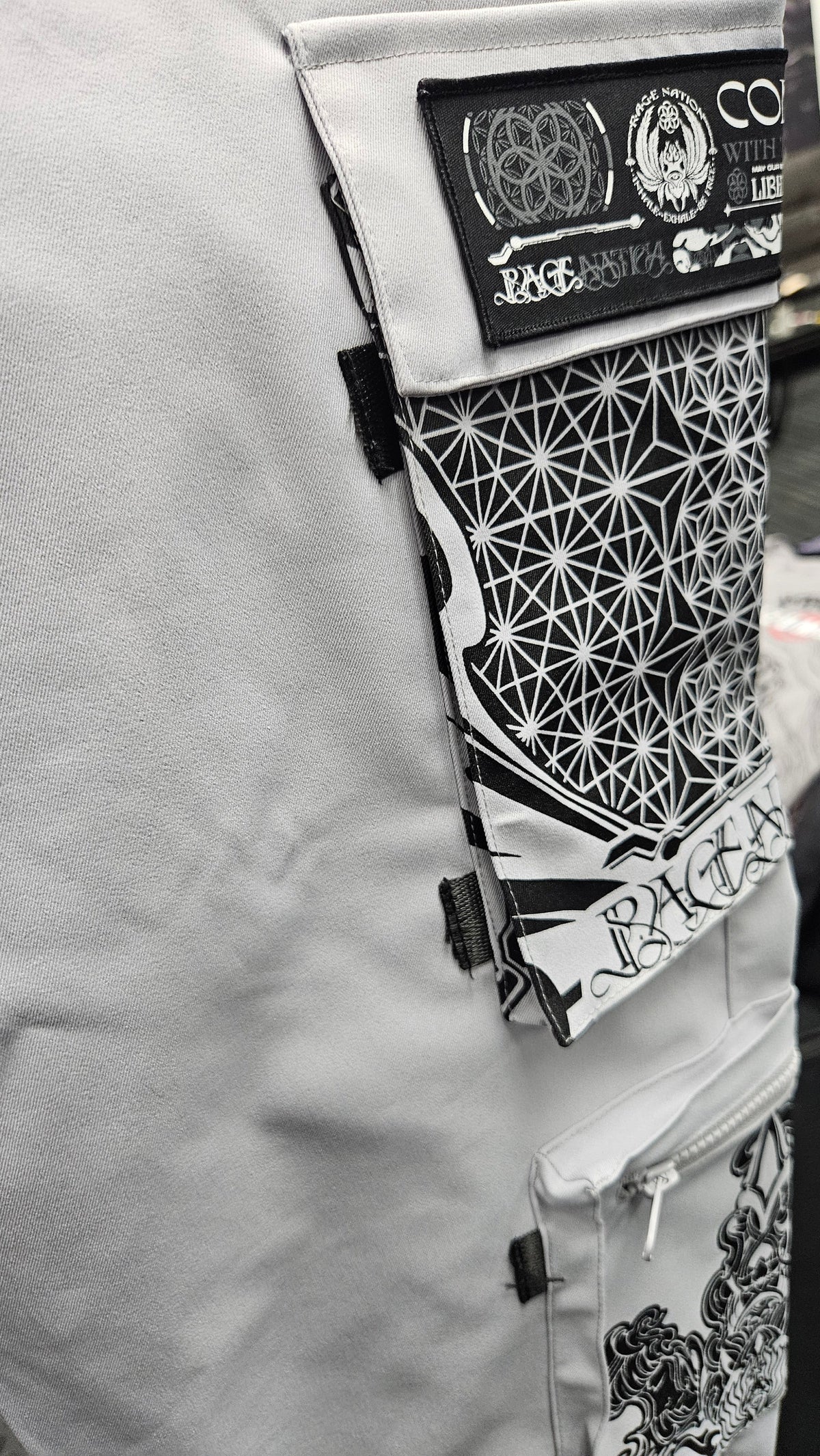 Convene W/The Elements Grey Tactical Joggers ✦ Warehouse Sale