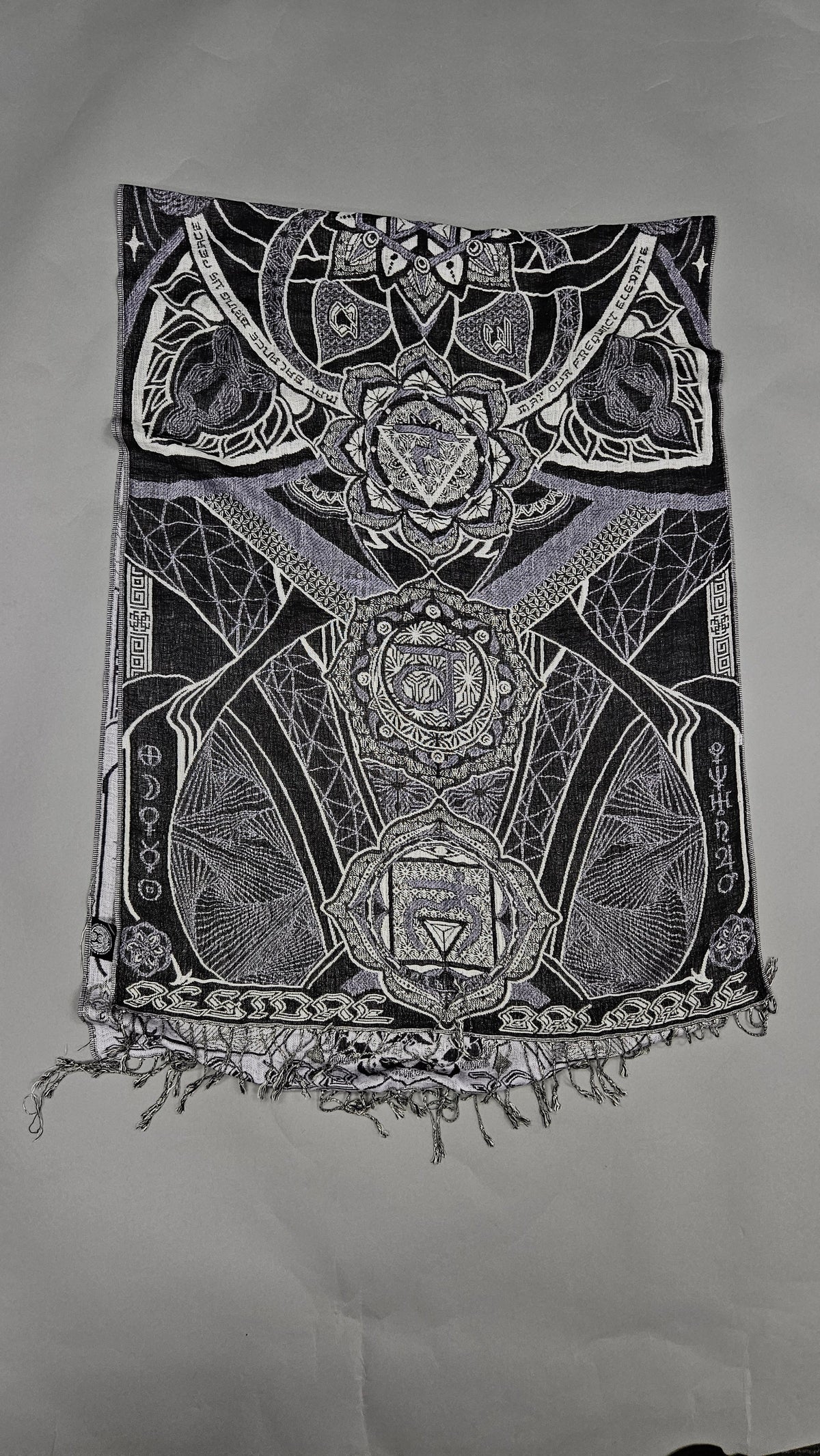 Harmony Heals Shawl Grey ✦ Warehouse Sale