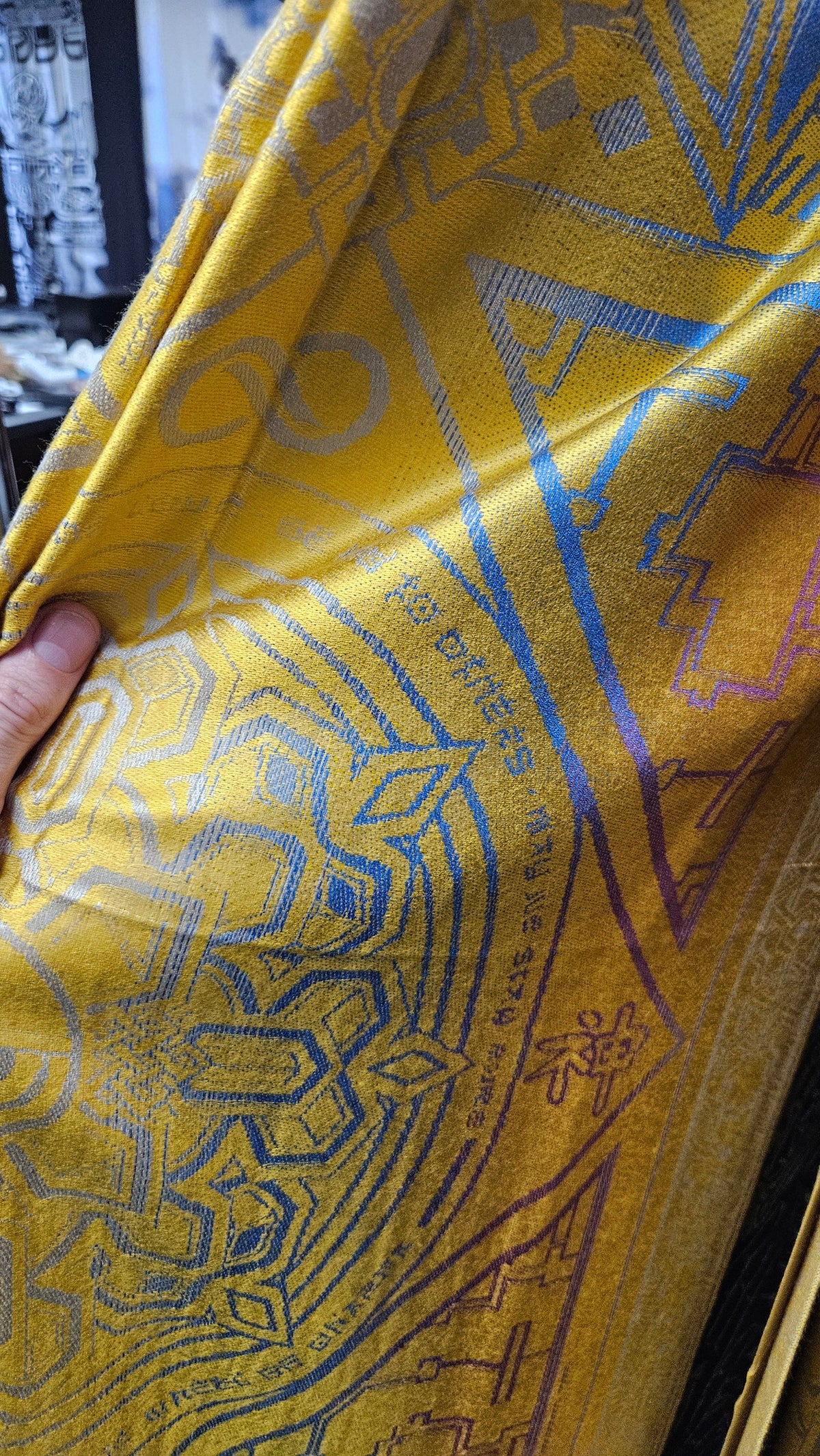 Dharma Shawl Yellow ✦ Warehouse Sale