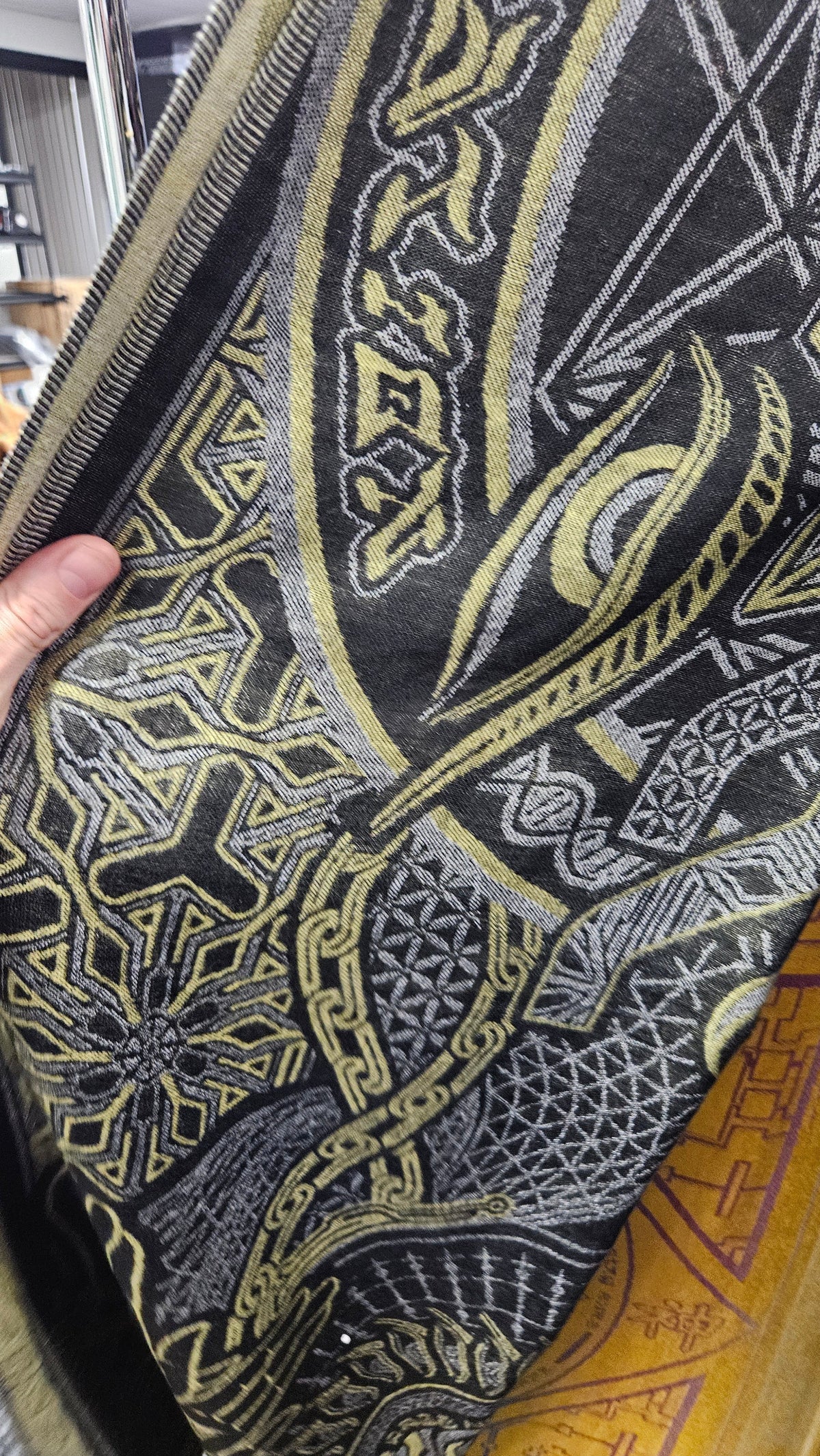 Protected by Intent Gold Shawl ✦ Warehouse Sale