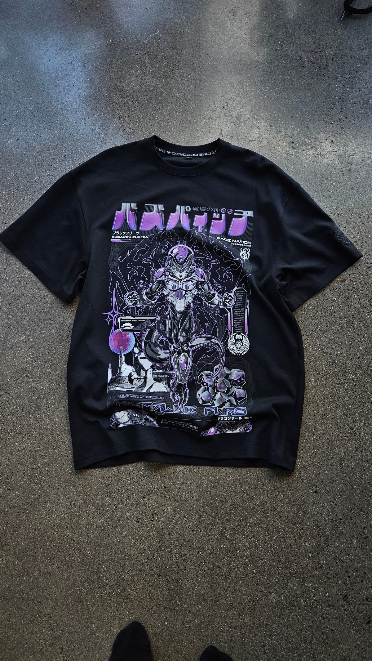 RAGE X DBZ T-Shirt ✦ :: WAREHOUSE LIQUIDATION
