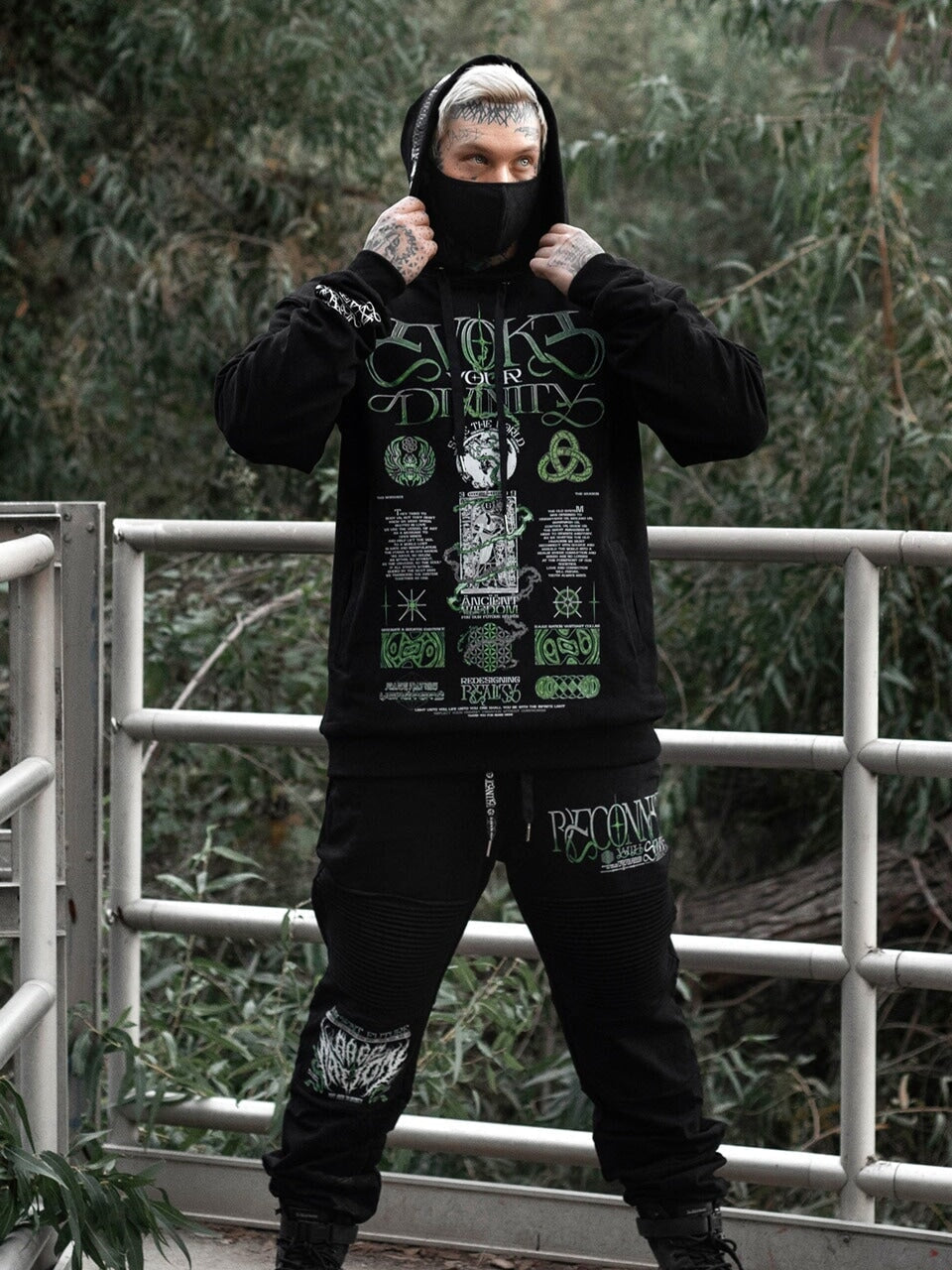 RECONNECT w/ SOURCE V2 ✦ Heavyweight Hoodie w/ hidden pocket Hoodie