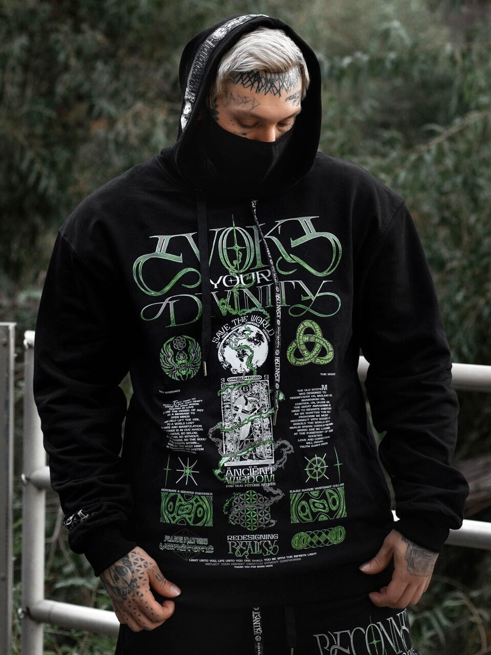 RECONNECT w/ SOURCE V2 ✦ Heavyweight Hoodie w/ hidden pocket Hoodie