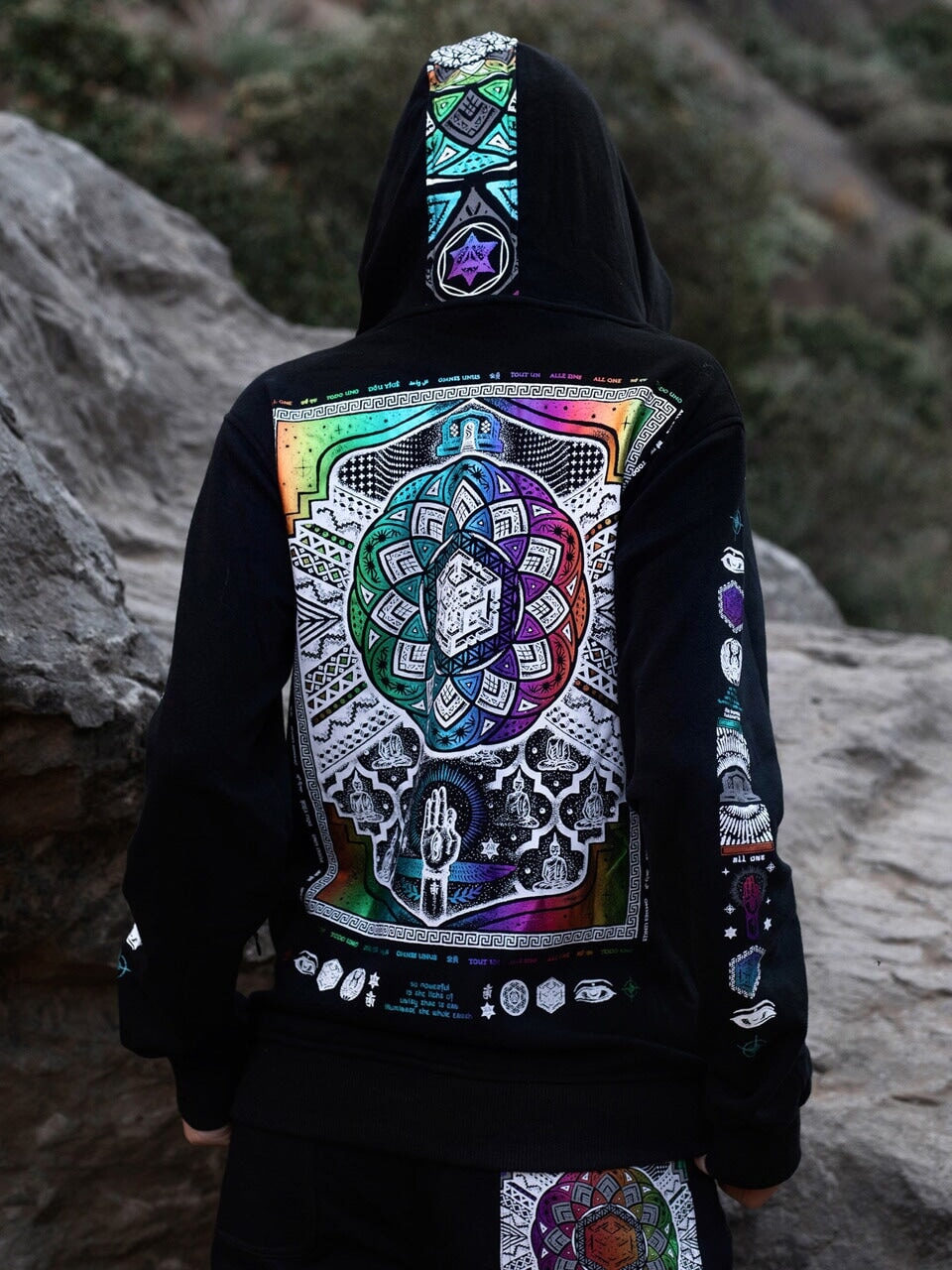 BOUNDLESS UNION V2 ✦ SPECTRUM INK ✦ Premium Hoodie Hoodie