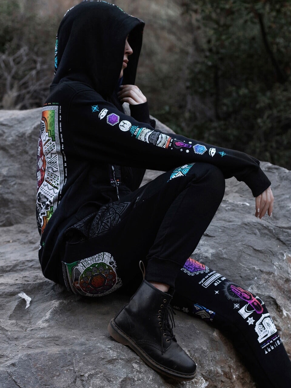 BOUNDLESS UNION V2 ✦ SPECTRUM INK ✦ Premium Hoodie Hoodie