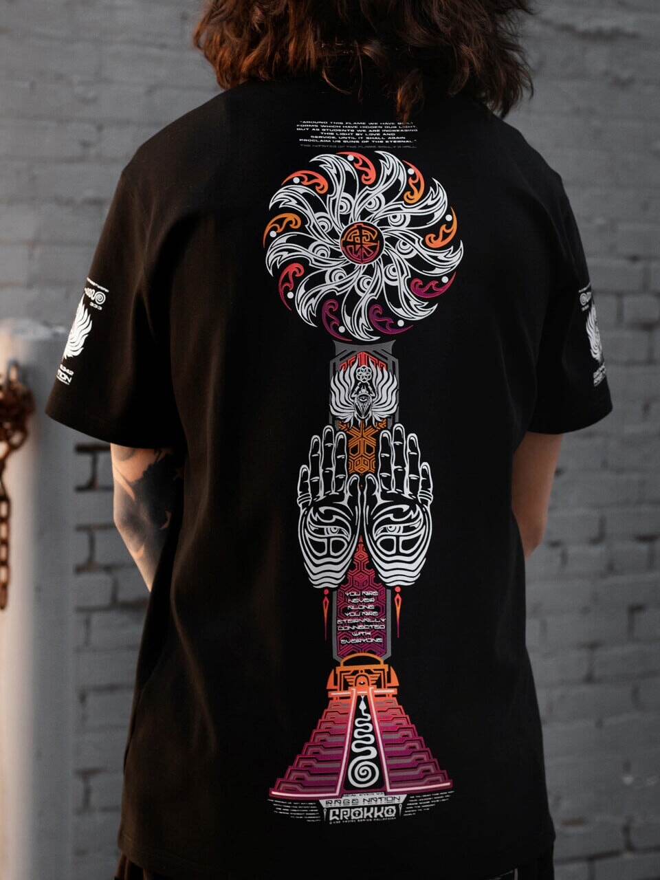 PRE-ORDER ✦ REAL EYES 2.0 ✦ Sunset Gradient ✦ Premium T-Shirt Coming Soon