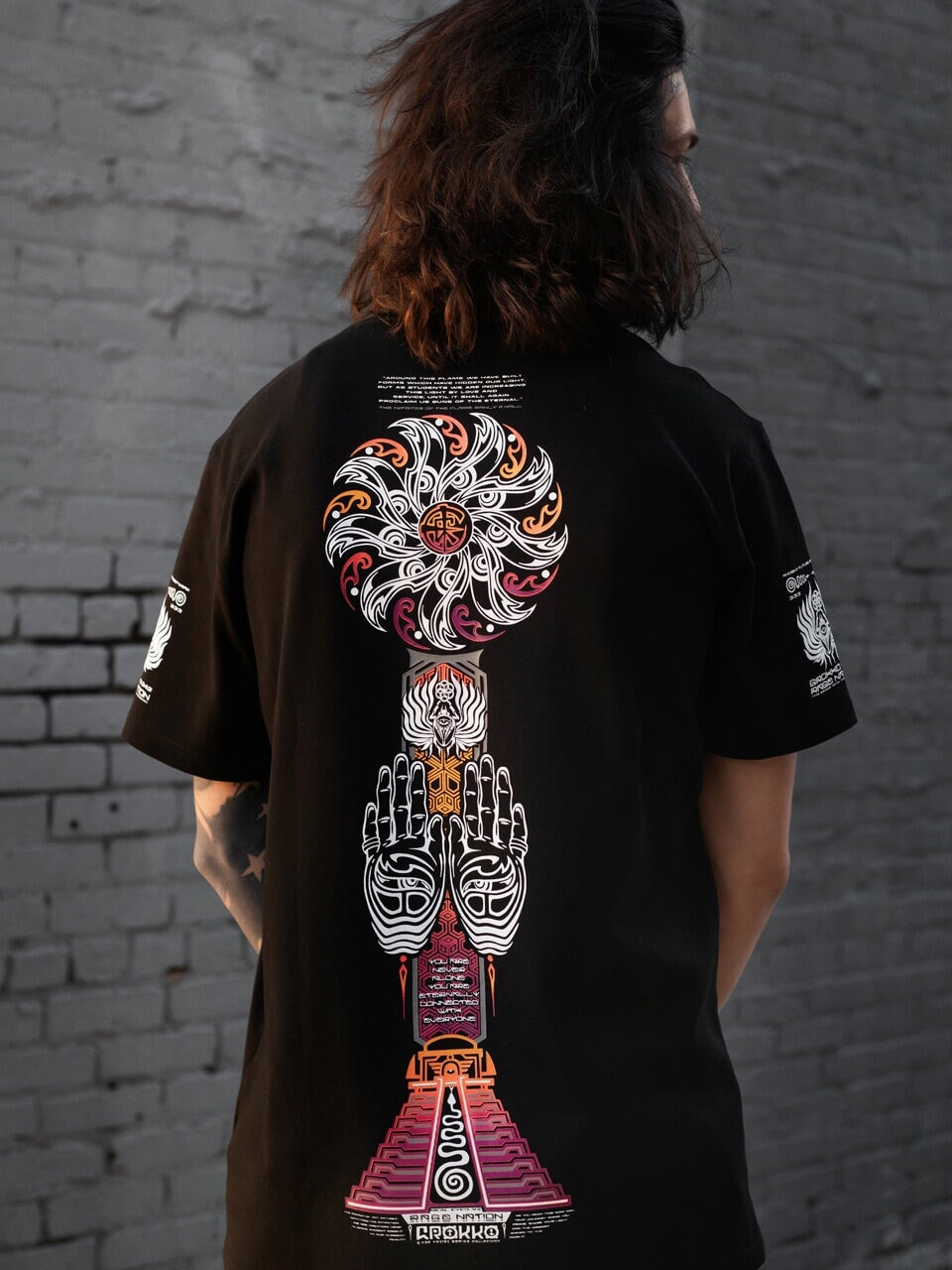 PRE-ORDER ✦ REAL EYES 2.0 ✦ Sunset Gradient ✦ Premium T-Shirt Coming Soon