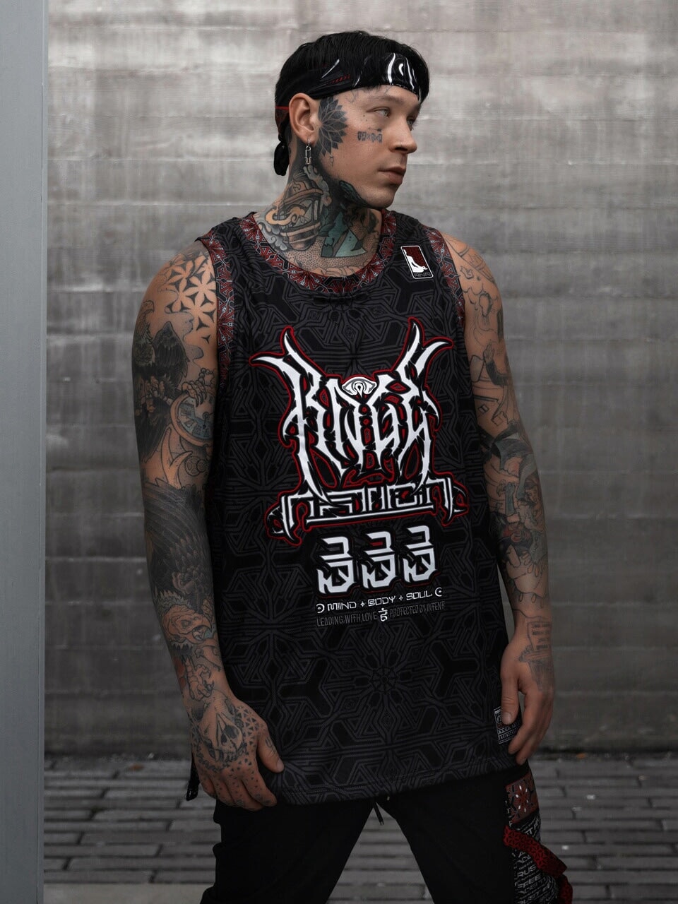 PROTECTED BY INTENT ✦ DELUXE ✦ Basketball Jersey Tank Top