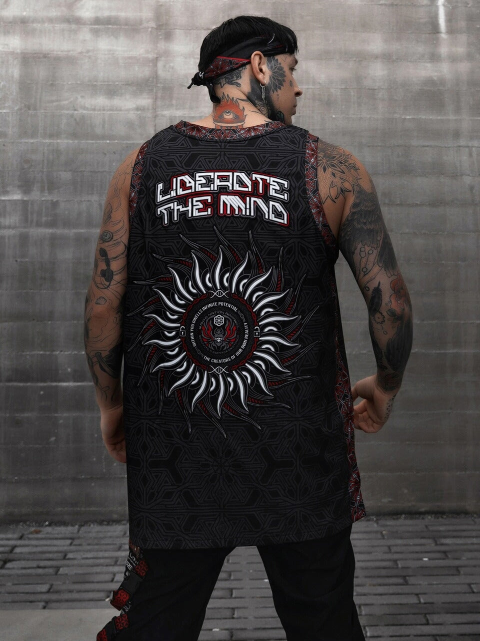 PROTECTED BY INTENT ✦ DELUXE ✦ Basketball Jersey Tank Top