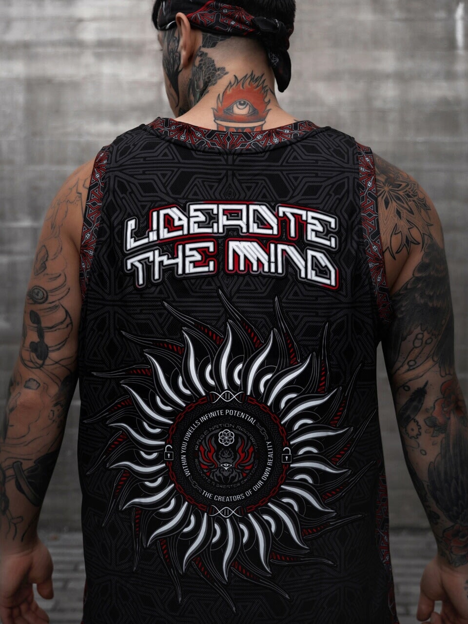 PROTECTED BY INTENT ✦ DELUXE ✦ Basketball Jersey Tank Top