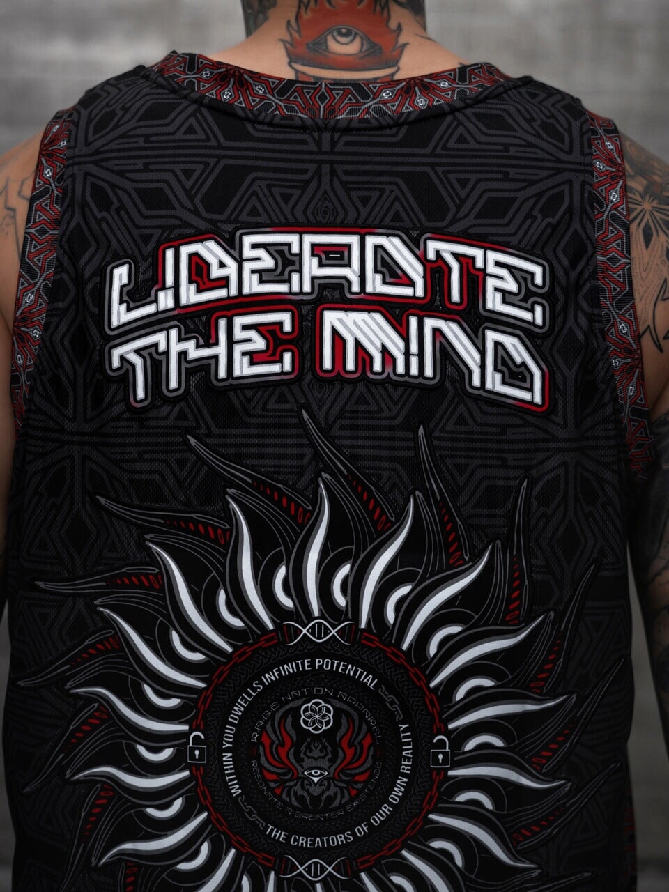 PROTECTED BY INTENT ✦ DELUXE ✦ Basketball Jersey Tank Top