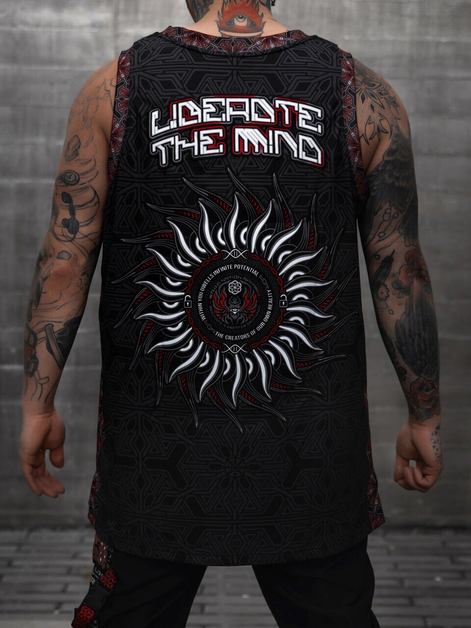 PROTECTED BY INTENT ✦ DELUXE ✦ Basketball Jersey Tank Top