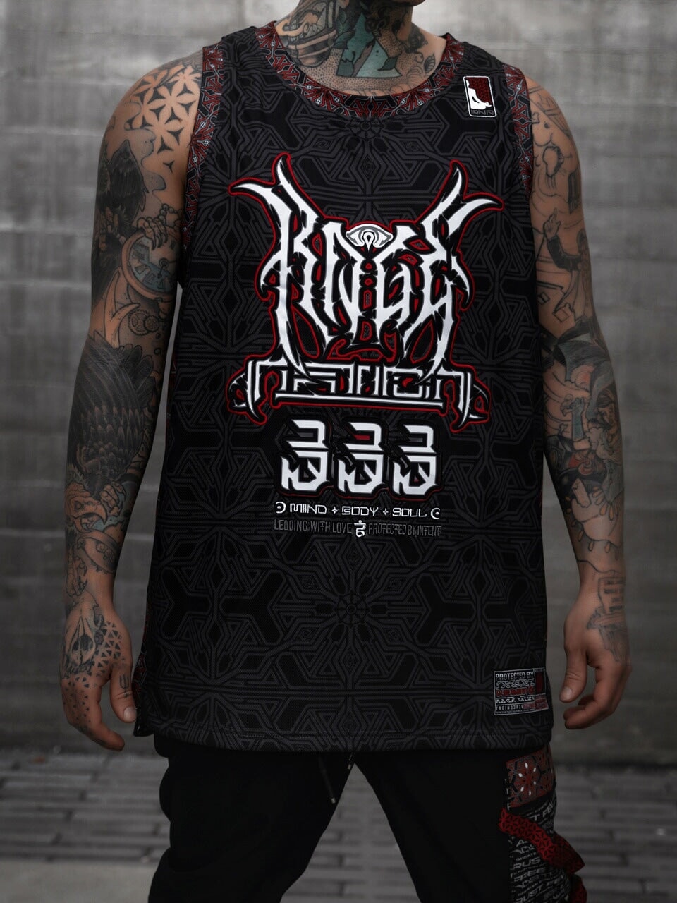 PROTECTED BY INTENT ✦ DELUXE ✦ Basketball Jersey Tank Top