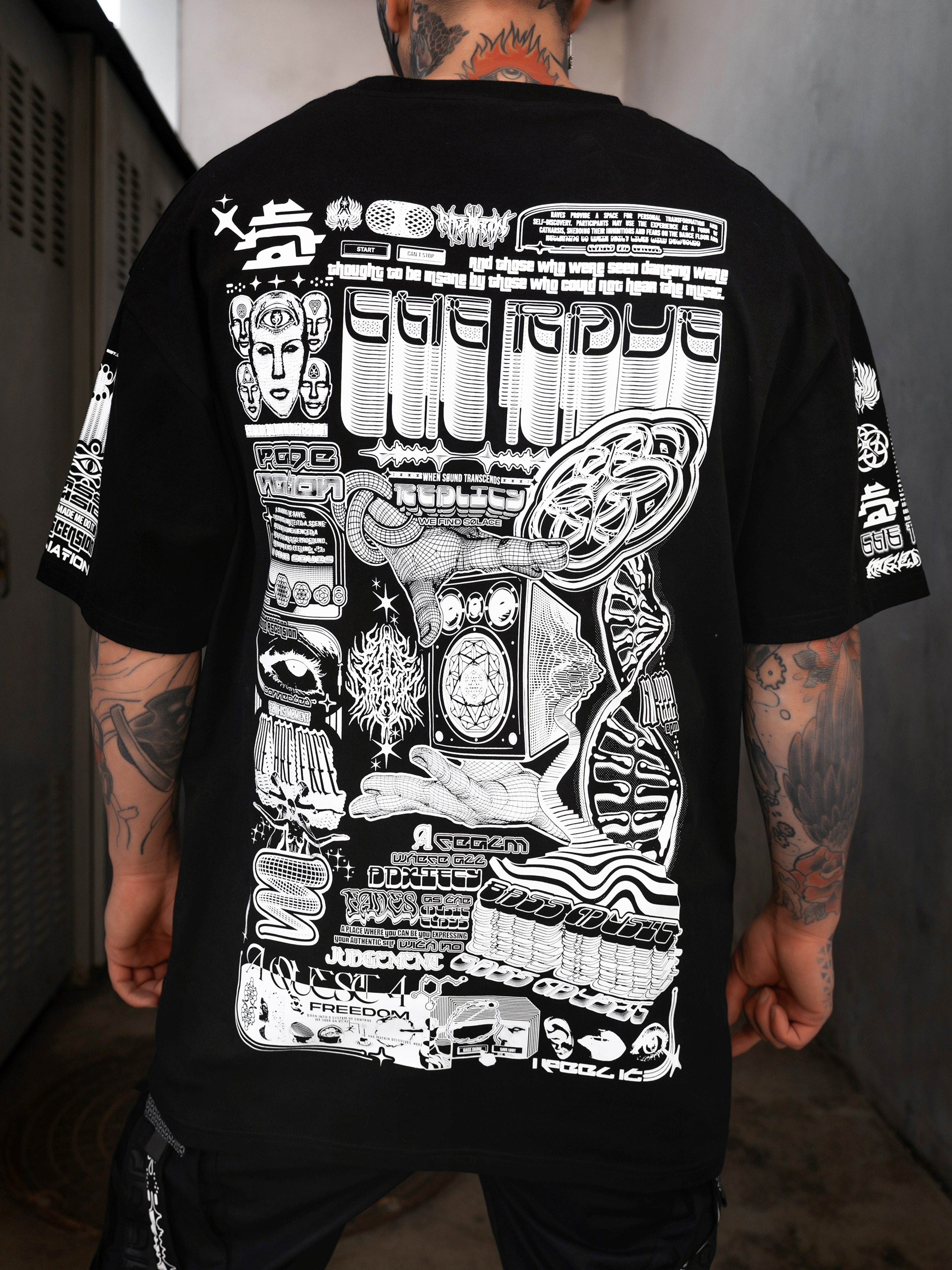 PRE-ORDER ✦ THE RAVE V2 ✦ We Should Leave Variant ✦ Premium T-Shirt Coming Soon