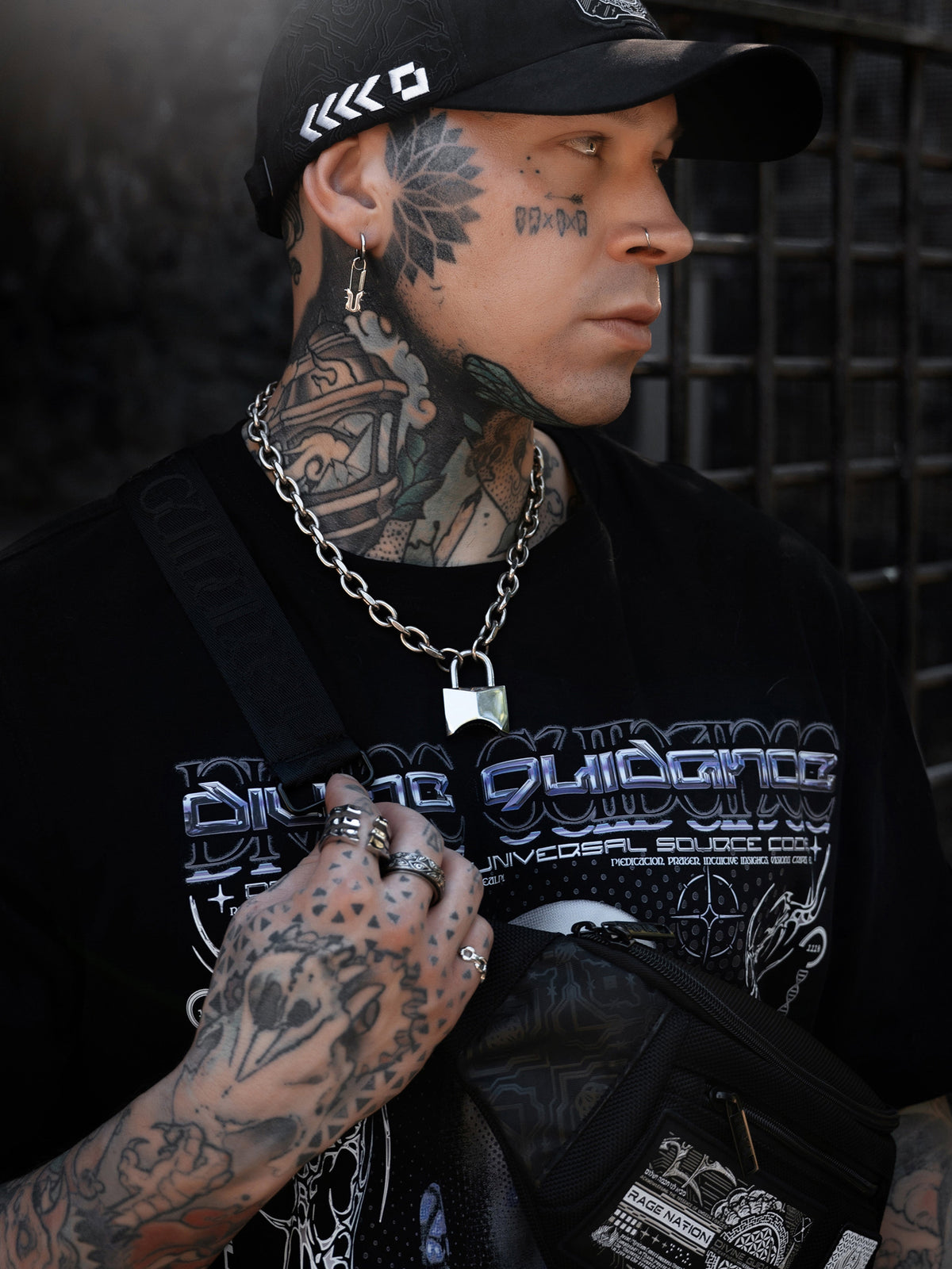 DIVINE GUIDANCE ✦ Fanny Pack / Chest Bag ✦ w/ Interchangeable Strap Fanny Pack