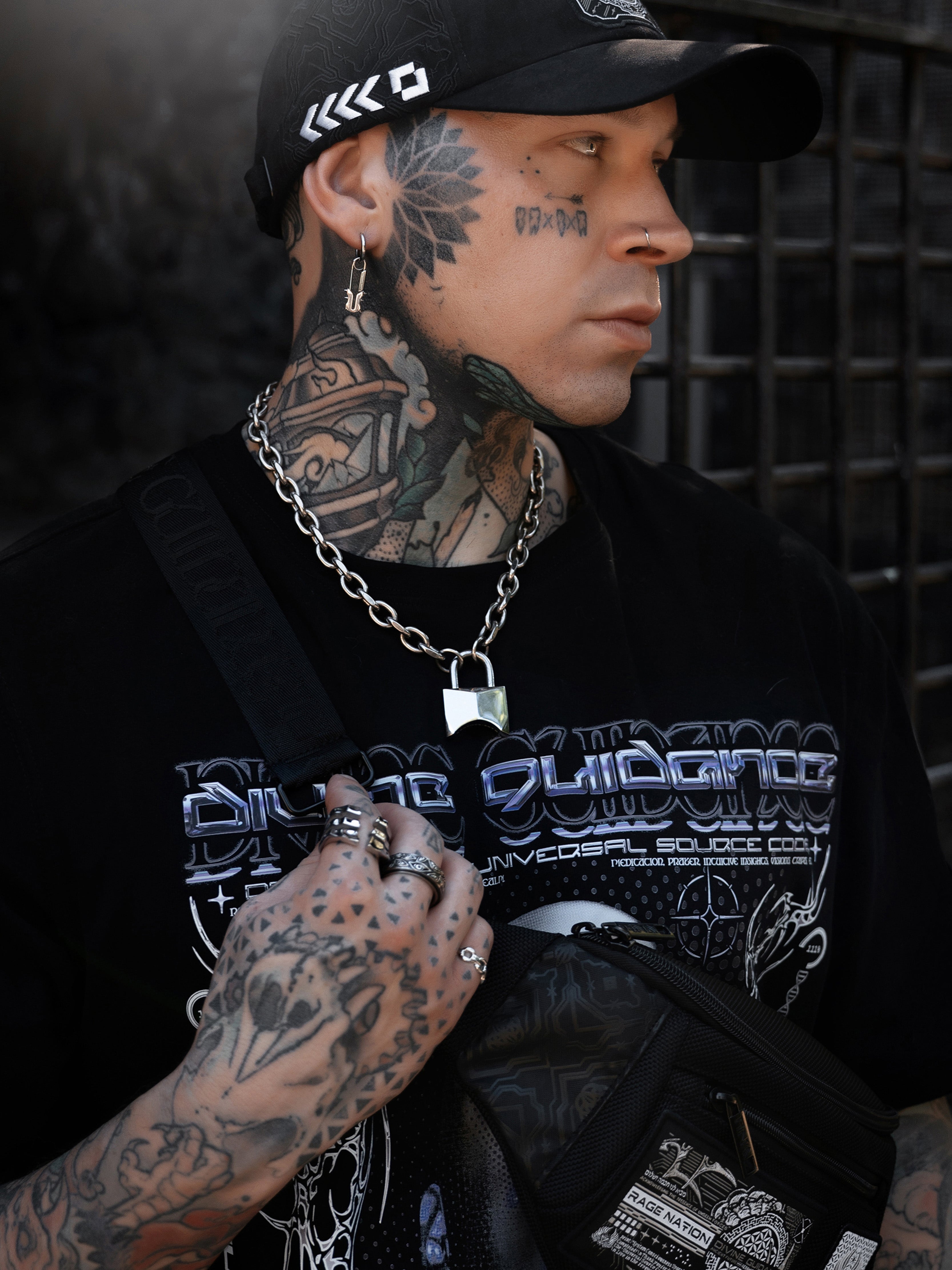 DIVINE GUIDANCE ✦ Fanny Pack / Chest Bag ✦ w/ Interchangeable Strap Fanny Pack