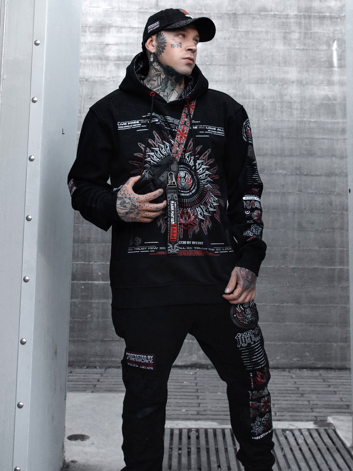 PROTECTED BY INTENT V1 ✦ Luxe Fabric Hoodie Hoodie