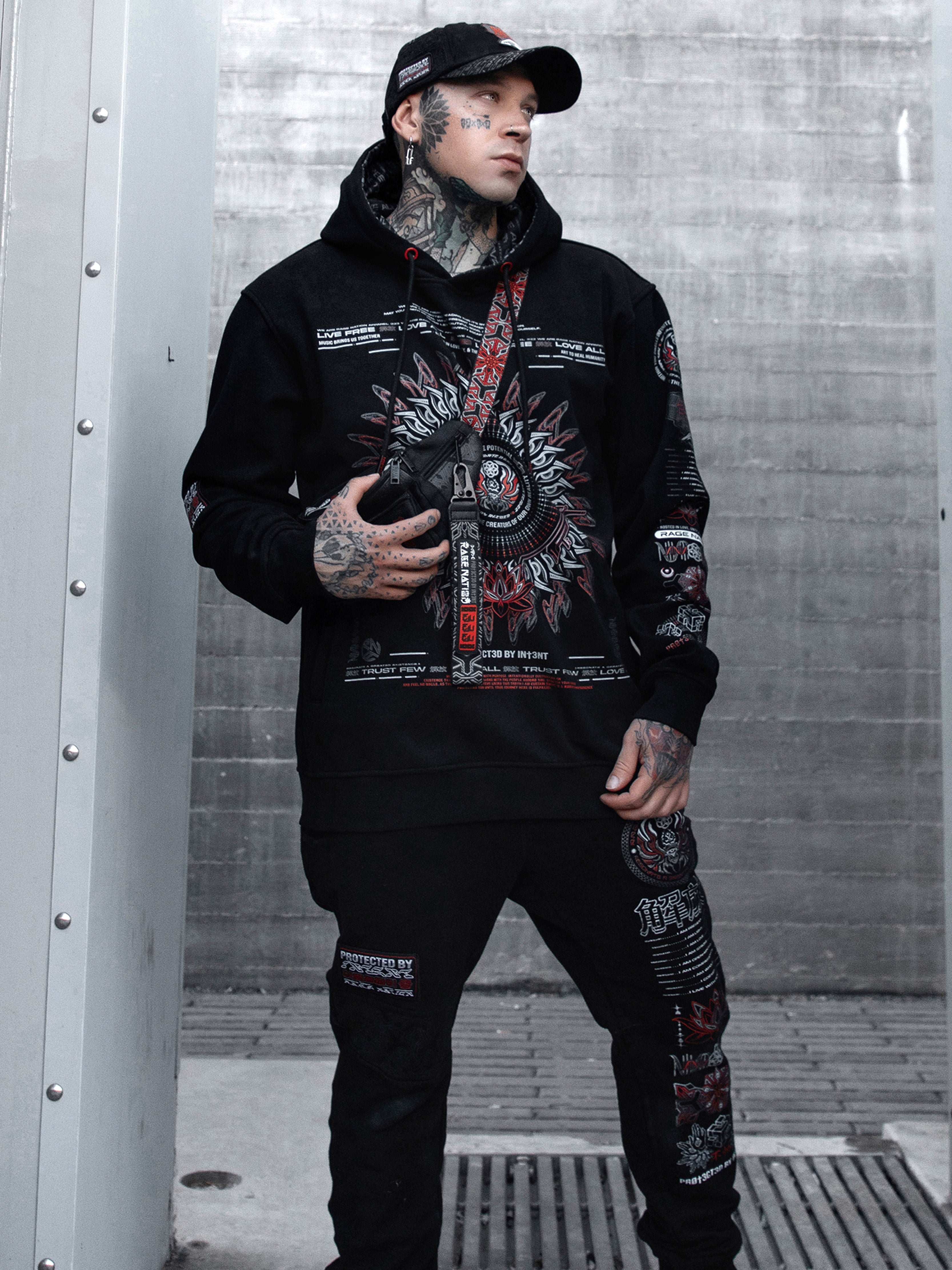 PROTECTED BY INTENT V1 ✦ Luxe Fabric Hoodie Hoodie