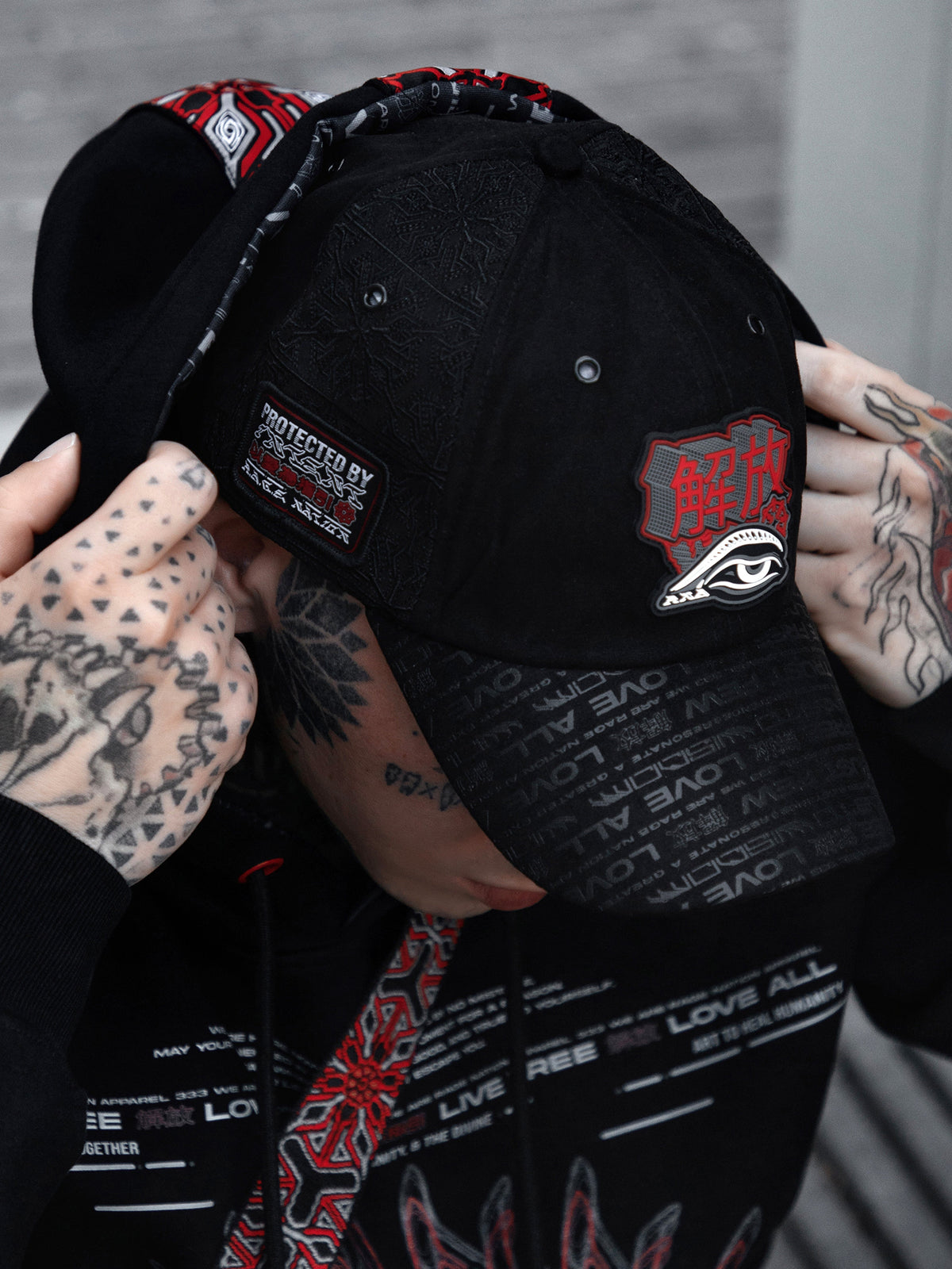 PROTECTED BY INTENT ✦ Dad Hat w/ Hidden Pocket Hat