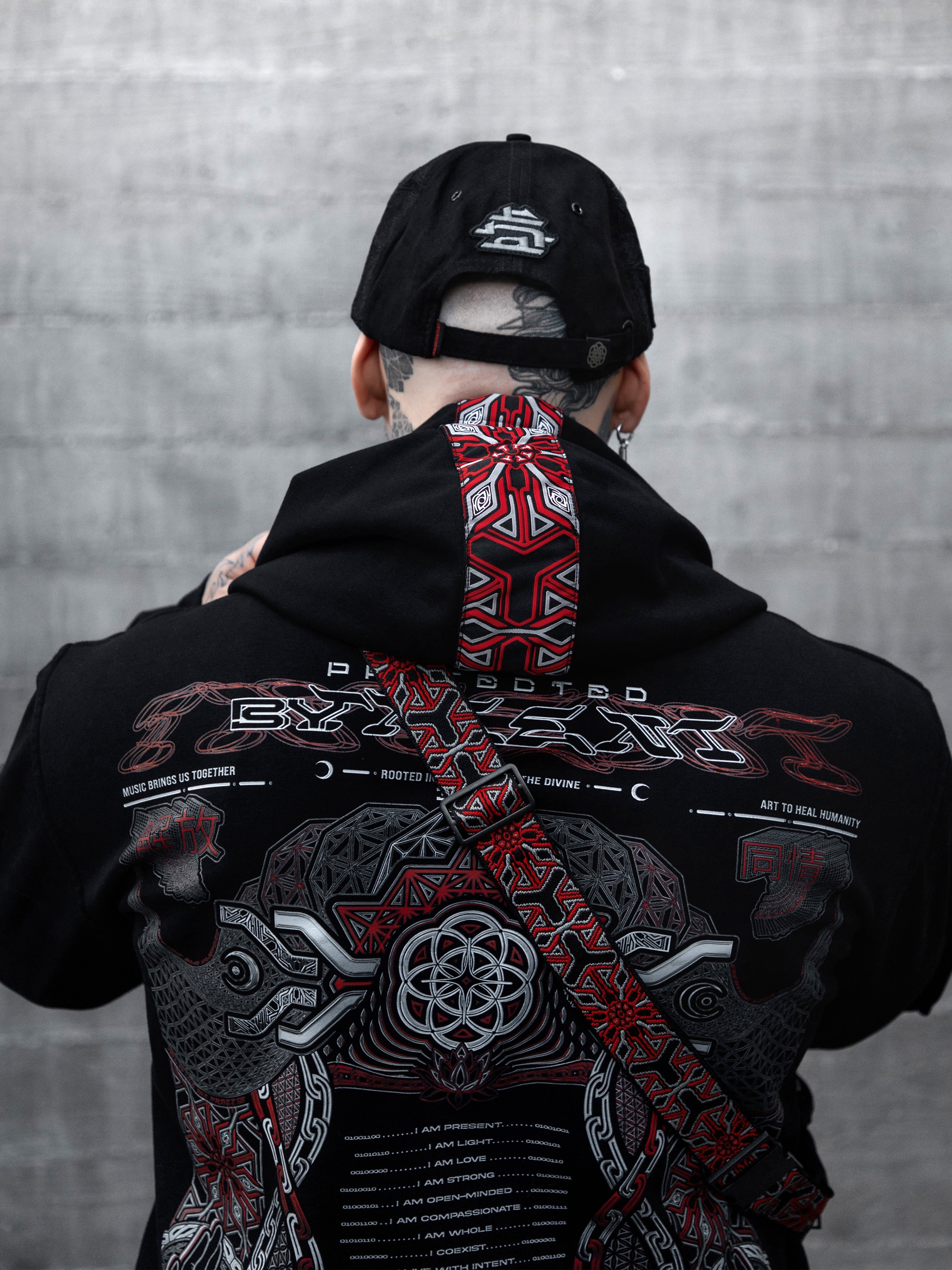 PROTECTED BY INTENT V1 ✦ Luxe Fabric Hoodie Hoodie