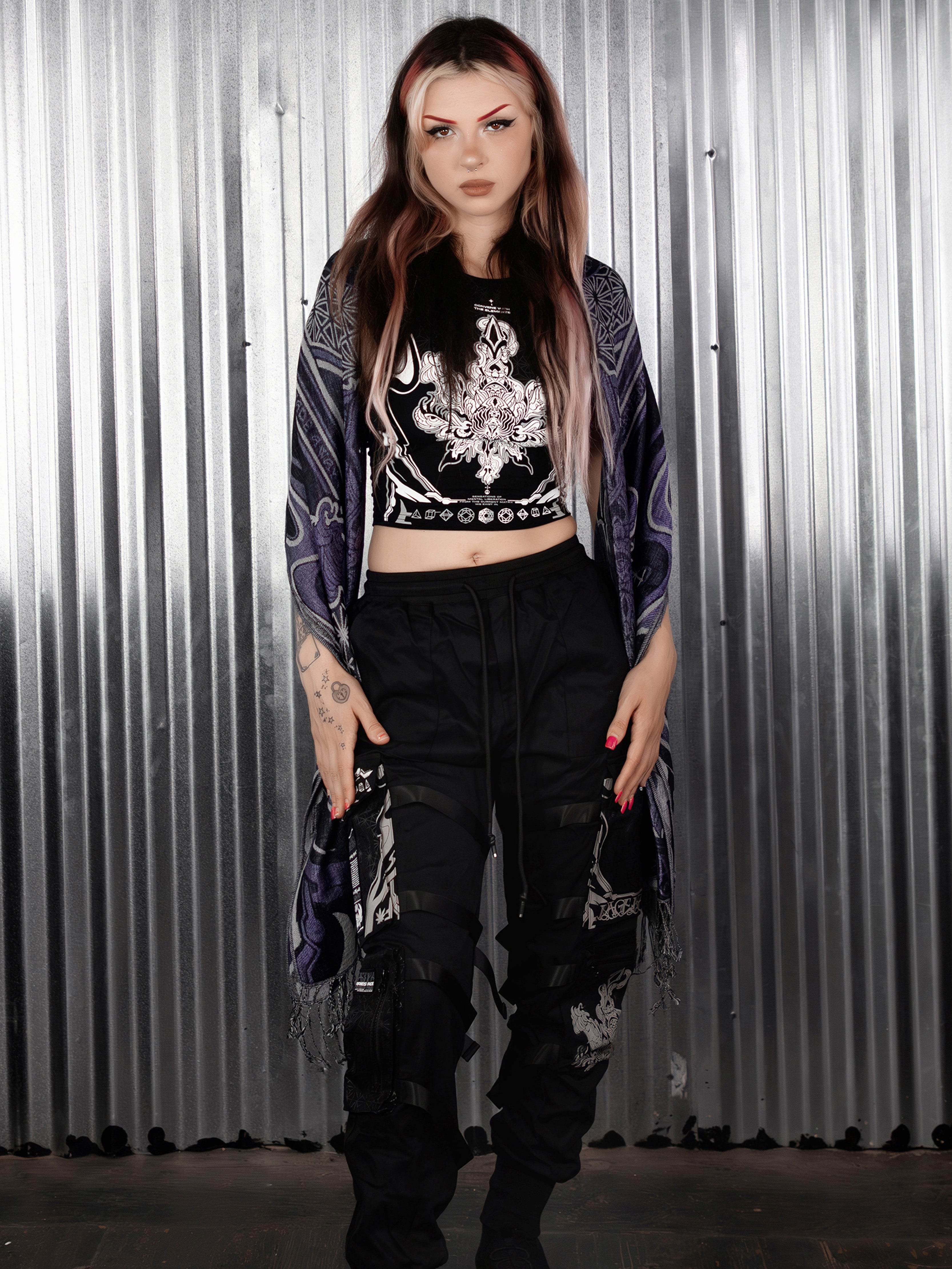 CONVENE WITH THE ELEMENTS ✦ PURPLE HAZE ✦ Festival Shawl Shawls