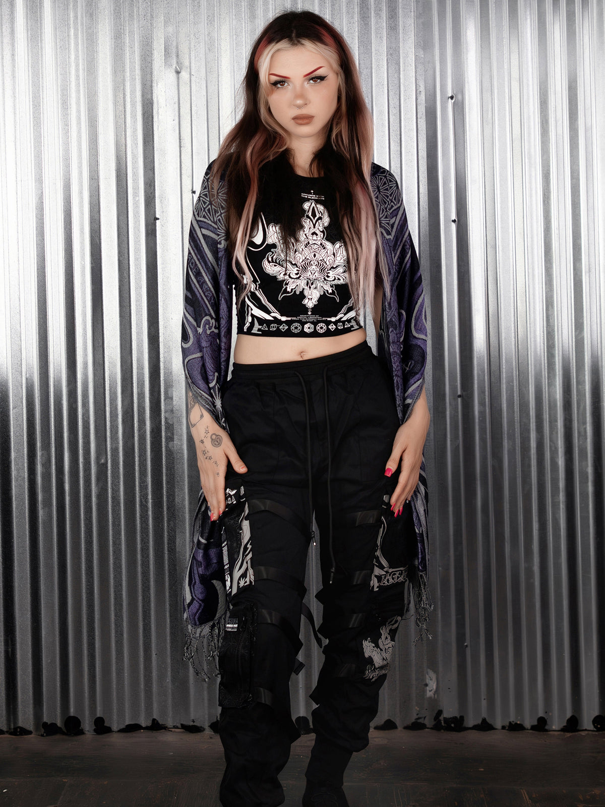 CONVENE WITH THE ELEMENTS ✦ PURPLE HAZE ✦ Festival Shawl Shawls