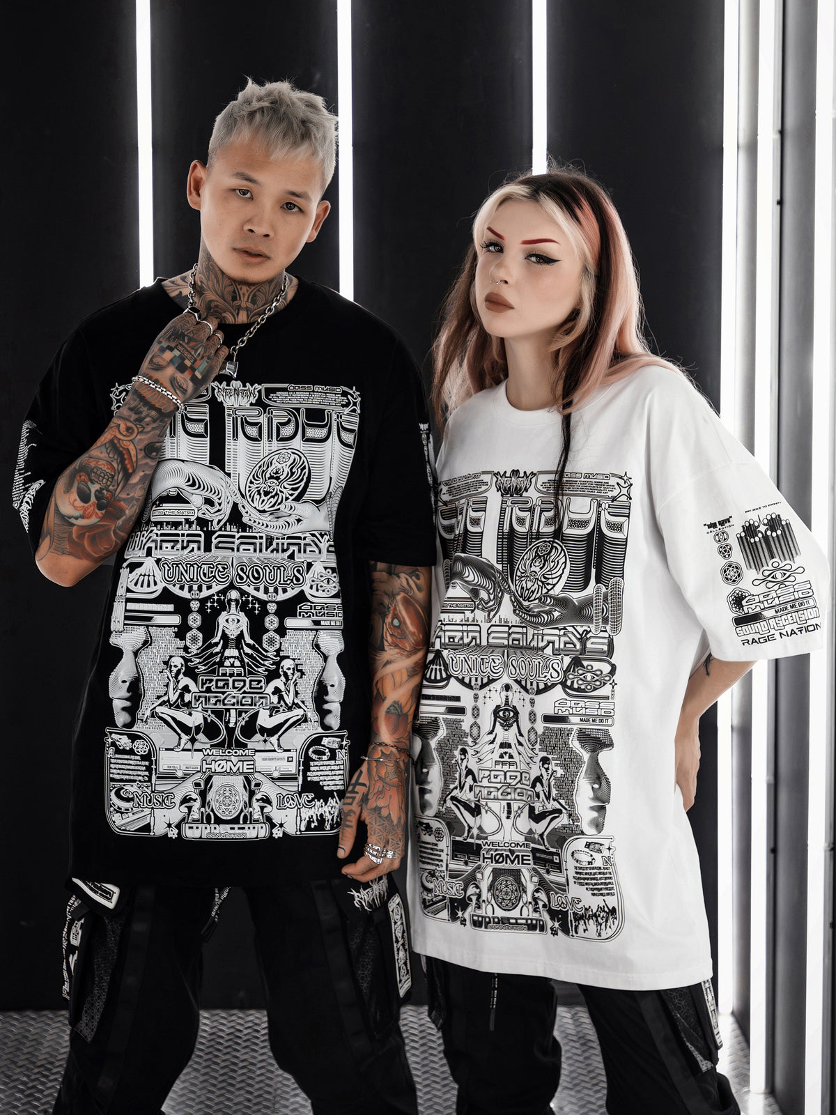 THE RAVE V1 ✦ Sun's Up Variant ✦ Premium T-Shirt T-Shirt