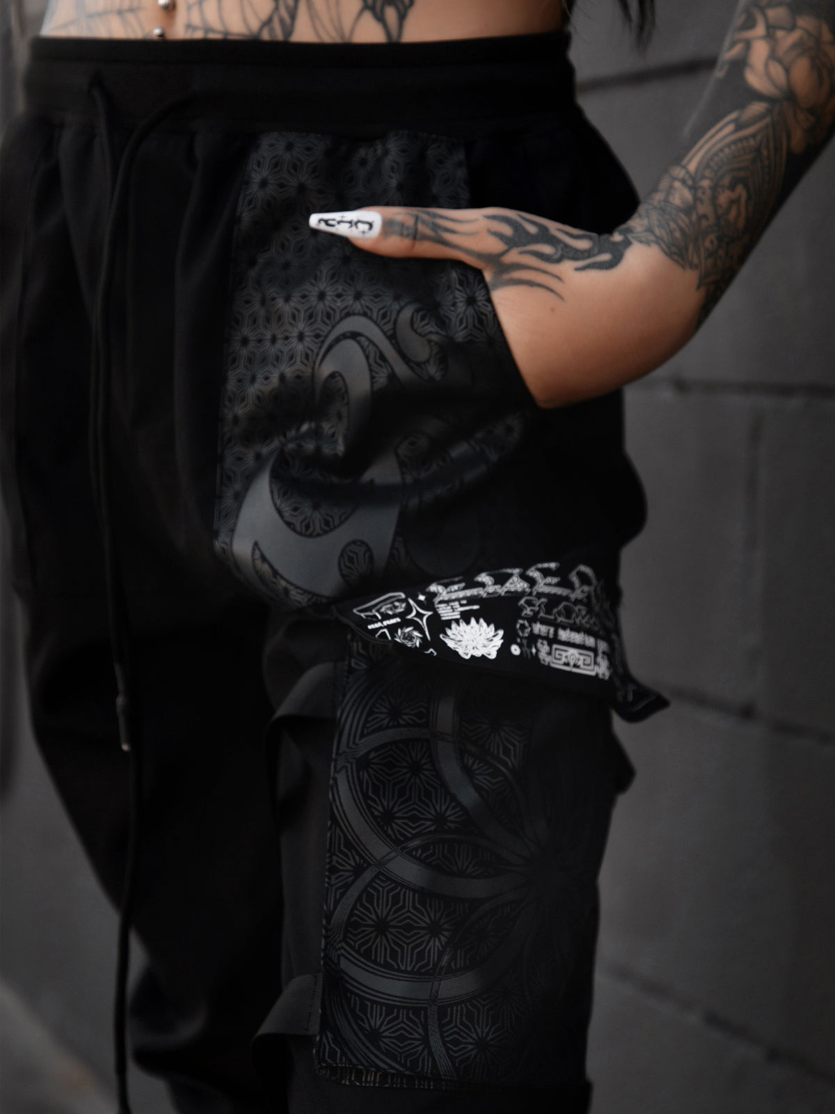 HARMONY HEALS V1 • DESIGN 003 • Tactical Unisex Joggers w/ hidden pocket Tacticals