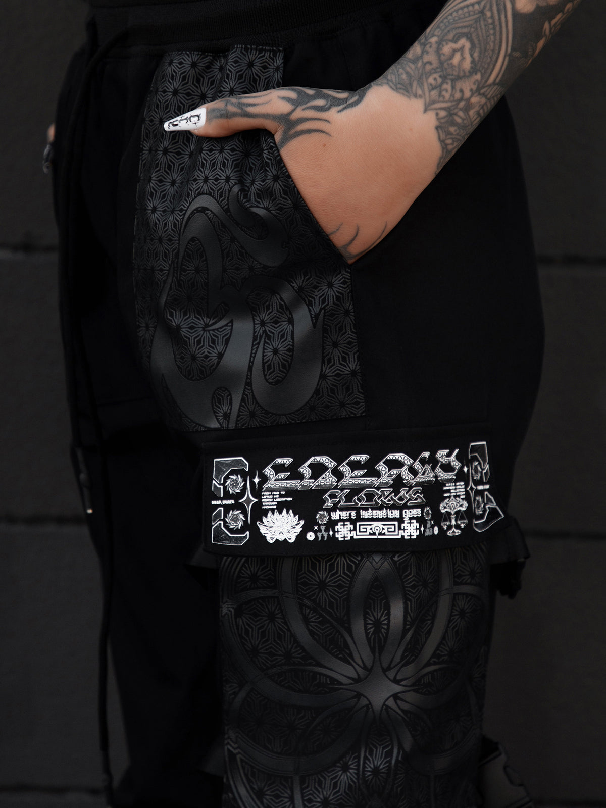 HARMONY HEALS V1 • DESIGN 003 • Tactical Unisex Joggers w/ hidden pocket Tacticals