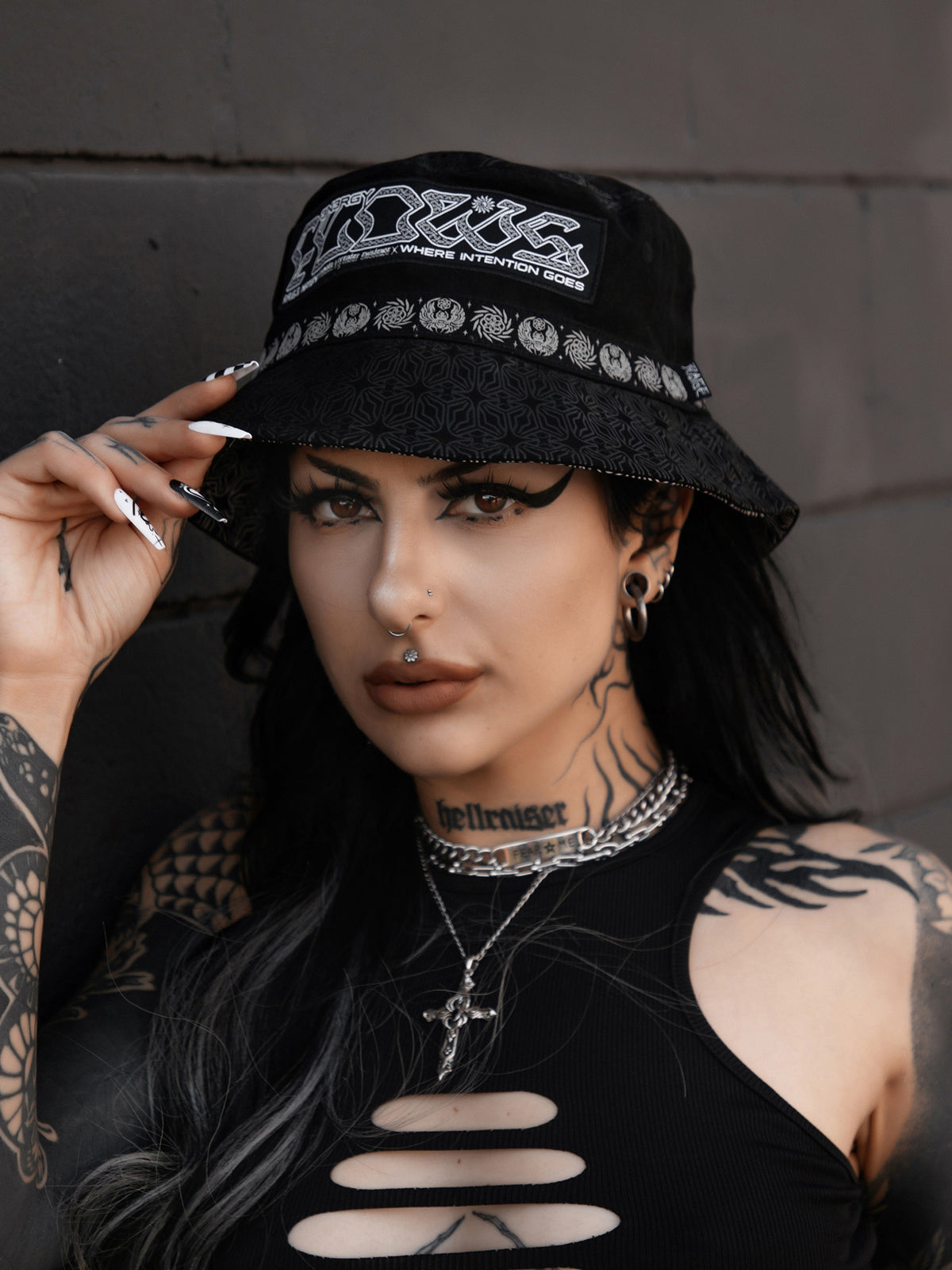 HARMONY HEALS ✦ Reversible Bucket Hat w/ Hidden Pocket Bucket Hat