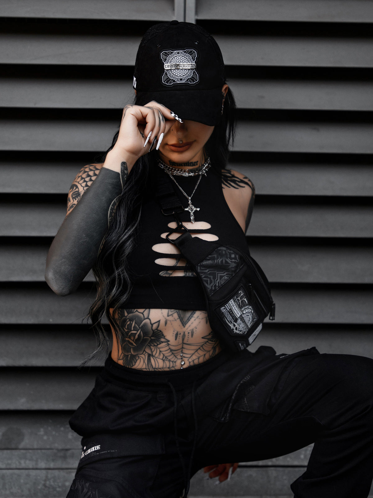 DIVINE GUIDANCE ✦ Fanny Pack / Chest Bag ✦ w/ Interchangeable Strap Fanny Pack