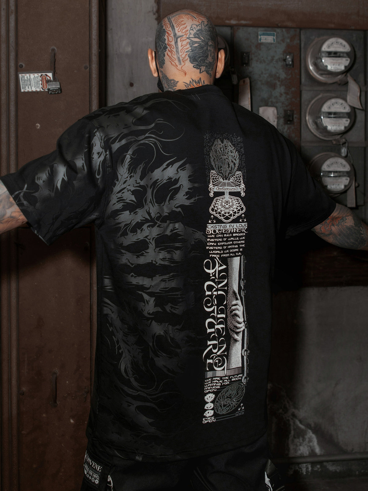 ANCIENT FUTURE V1 ✦ Reflective/Holographic Foil ✦ Premium T-Shirt T-Shirt