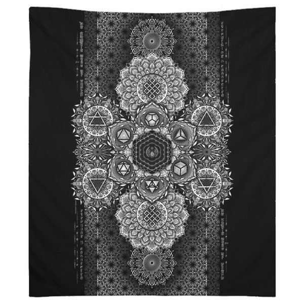 ETERNAL ALCHEMY V1 • YANTRART • Wall Tapestry Tapestry 68x80 inch