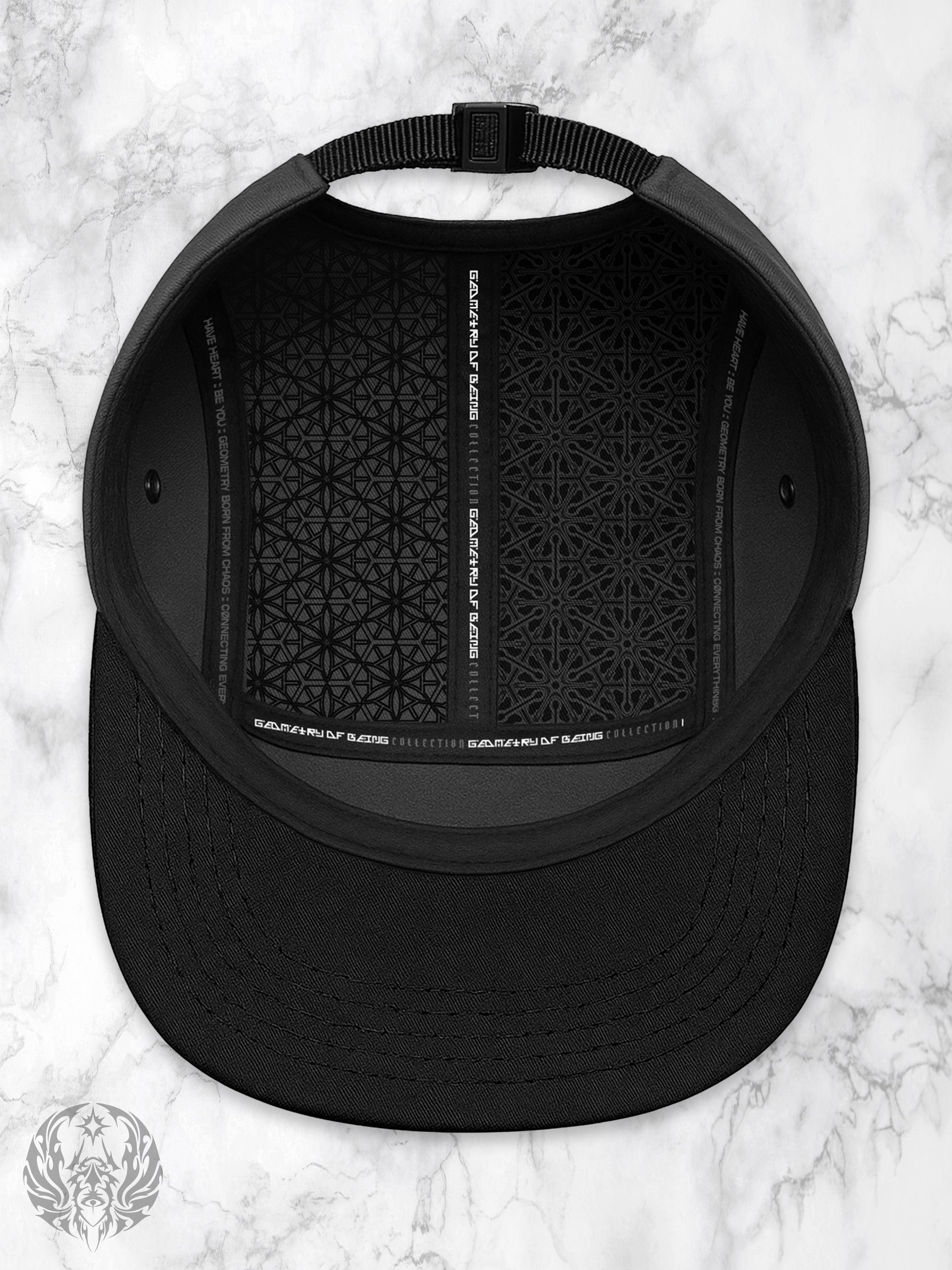 GEOMETRY OF BEING V1 ✦ 5 Panel Hat Hat
