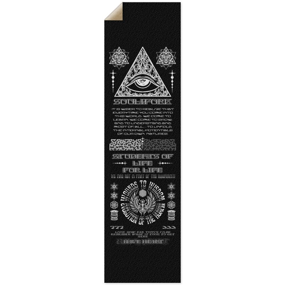 WOUNDS TO WISDOM GRIPTAPE Skateboard Griptape