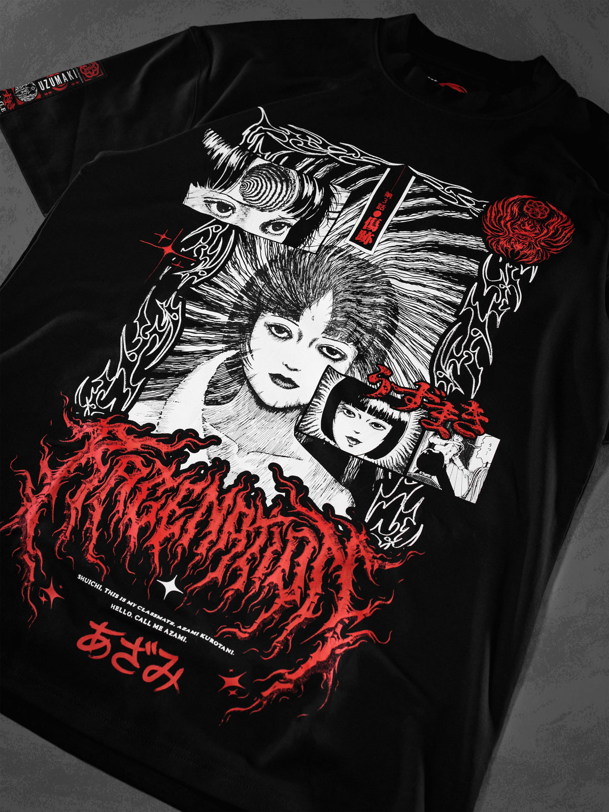 OFFICIAL UZUMAKI ✦ AZAMI'S CURSE ✦ Collectible Tee T-Shirt