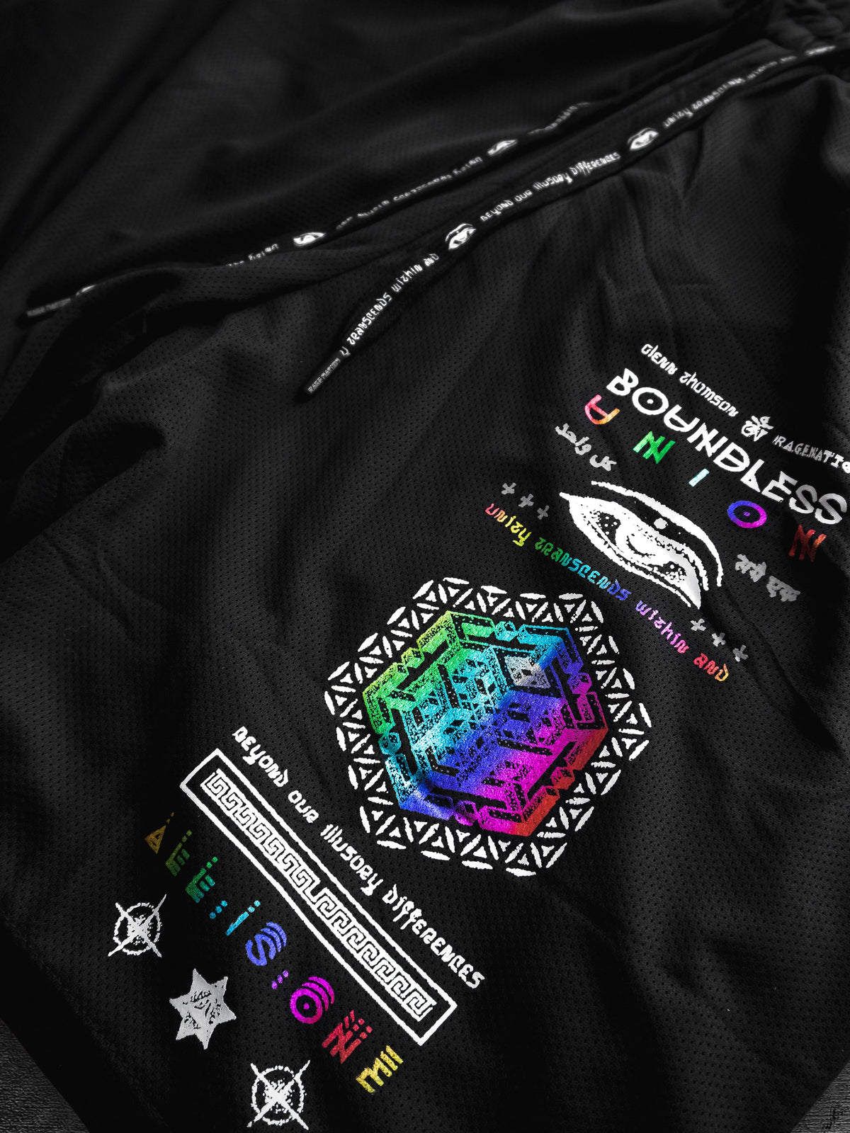 BOUNDLESS UNION V2 ✦ SPECTRUM INK ✦ Activewear Shorts Shorts