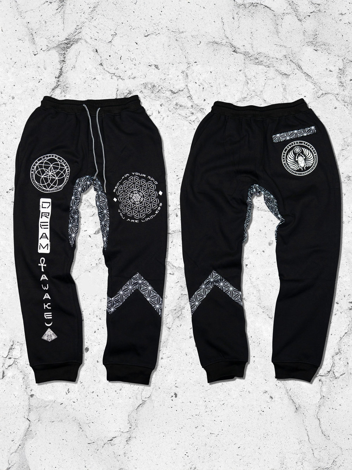 DREAM AWAKE V1 ✦ Hidden Pocket Unisex Joggers Joggers