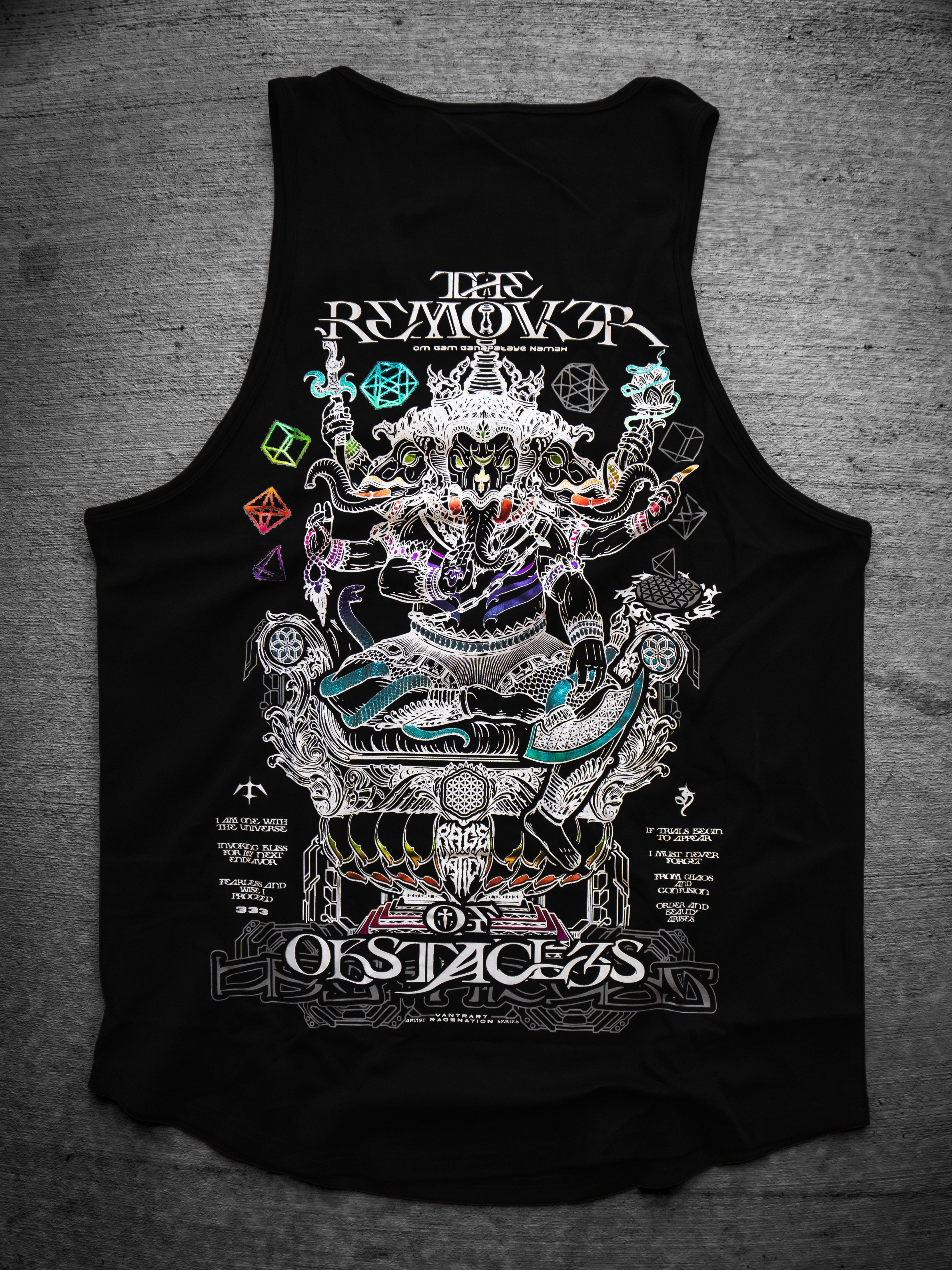 REMOVER OF OBSTACLES ✦ SPECTRUM FOIL ✦ Premium Tank Top Tank Top
