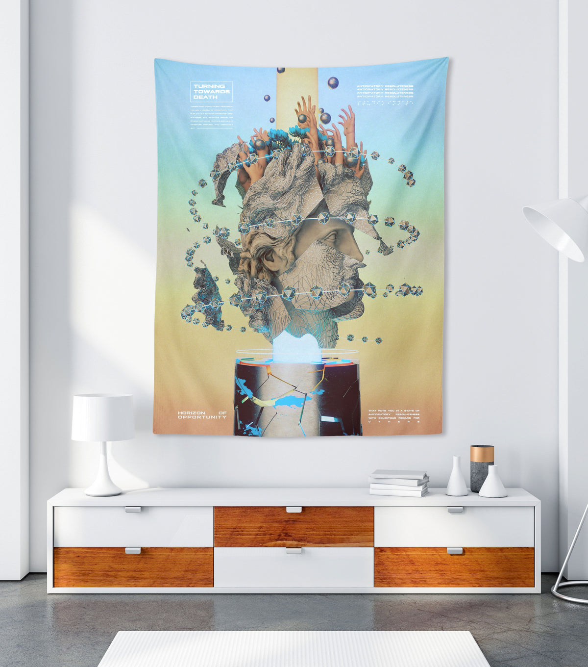 HORIZON OF OPPORTUNITY ✦ STOIC DIGITAL ✦ 111 Limited Edition Tapestry Tapestry