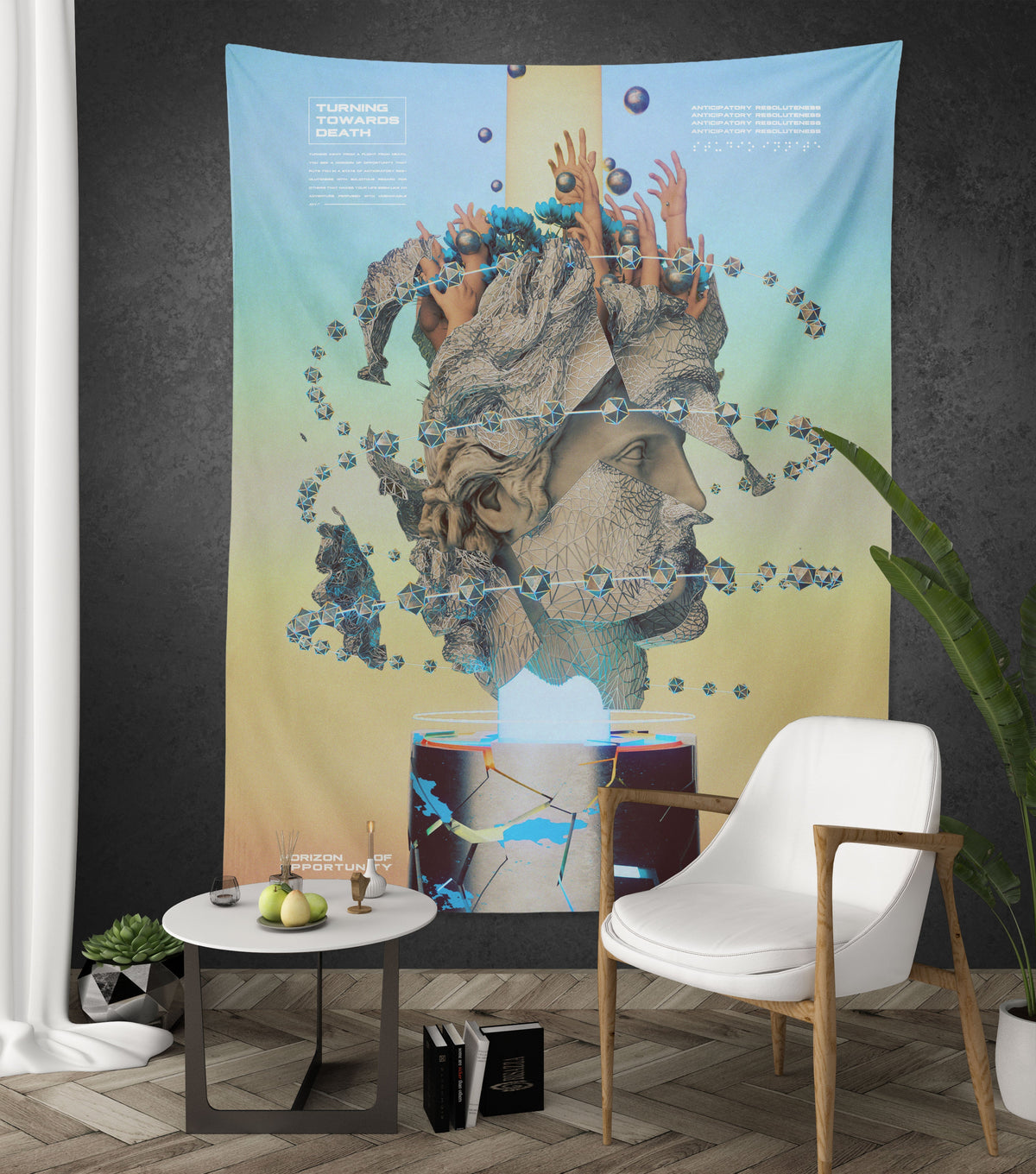 HORIZON OF OPPORTUNITY ✦ STOIC DIGITAL ✦ 111 Limited Edition Tapestry Tapestry