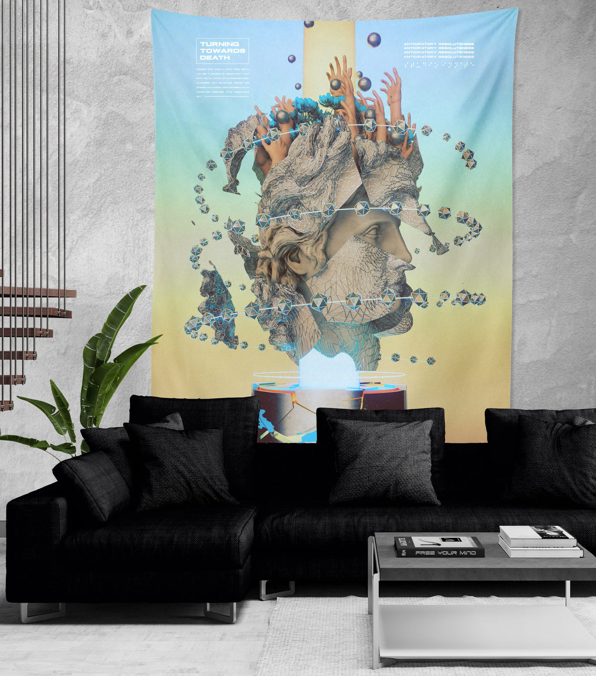 HORIZON OF OPPORTUNITY ✦ STOIC DIGITAL ✦ 111 Limited Edition Tapestry Tapestry