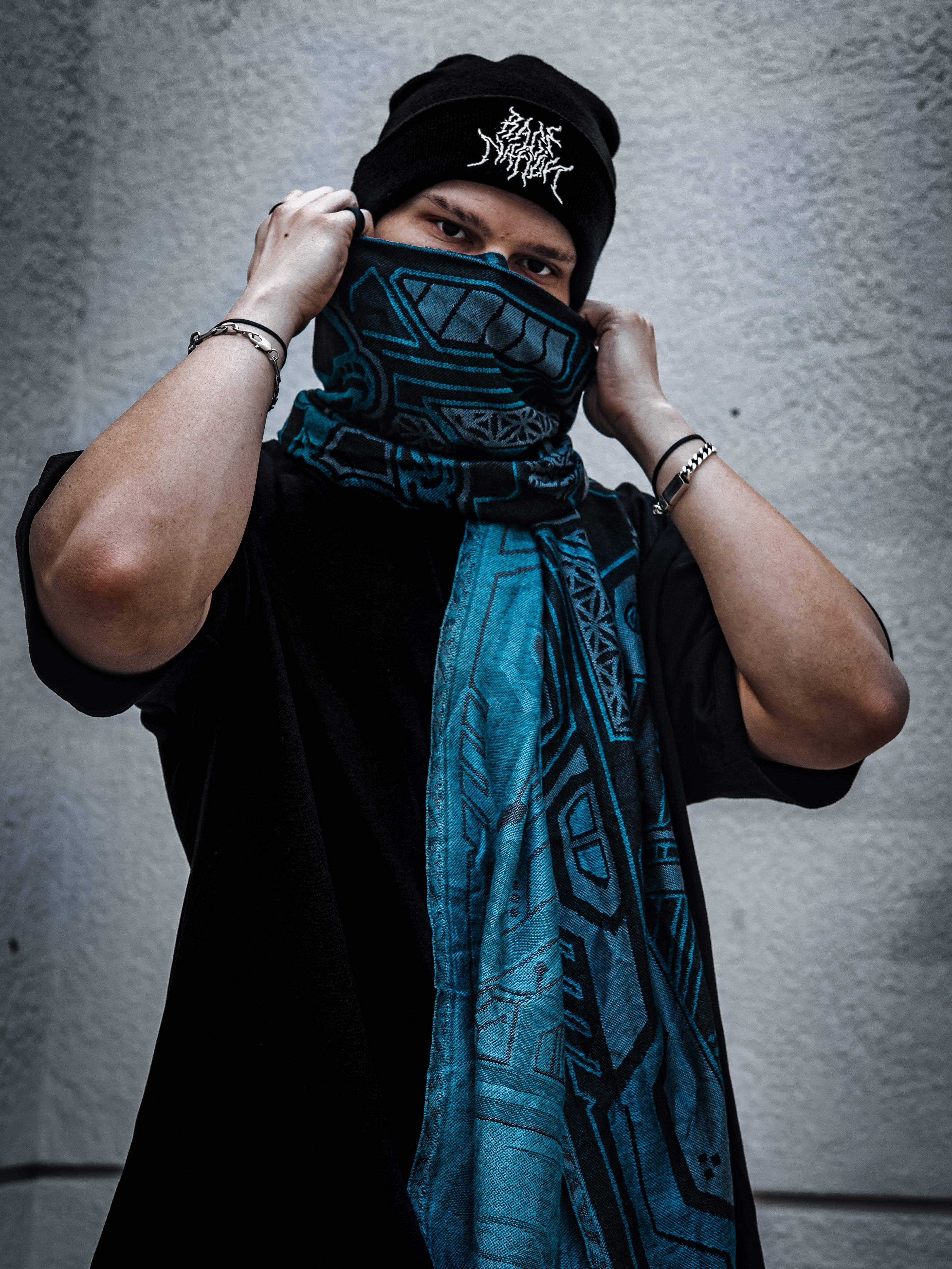 REMOVER OF OBSTACLES ✦ AZURE ✦ Festival Shawl Shawls