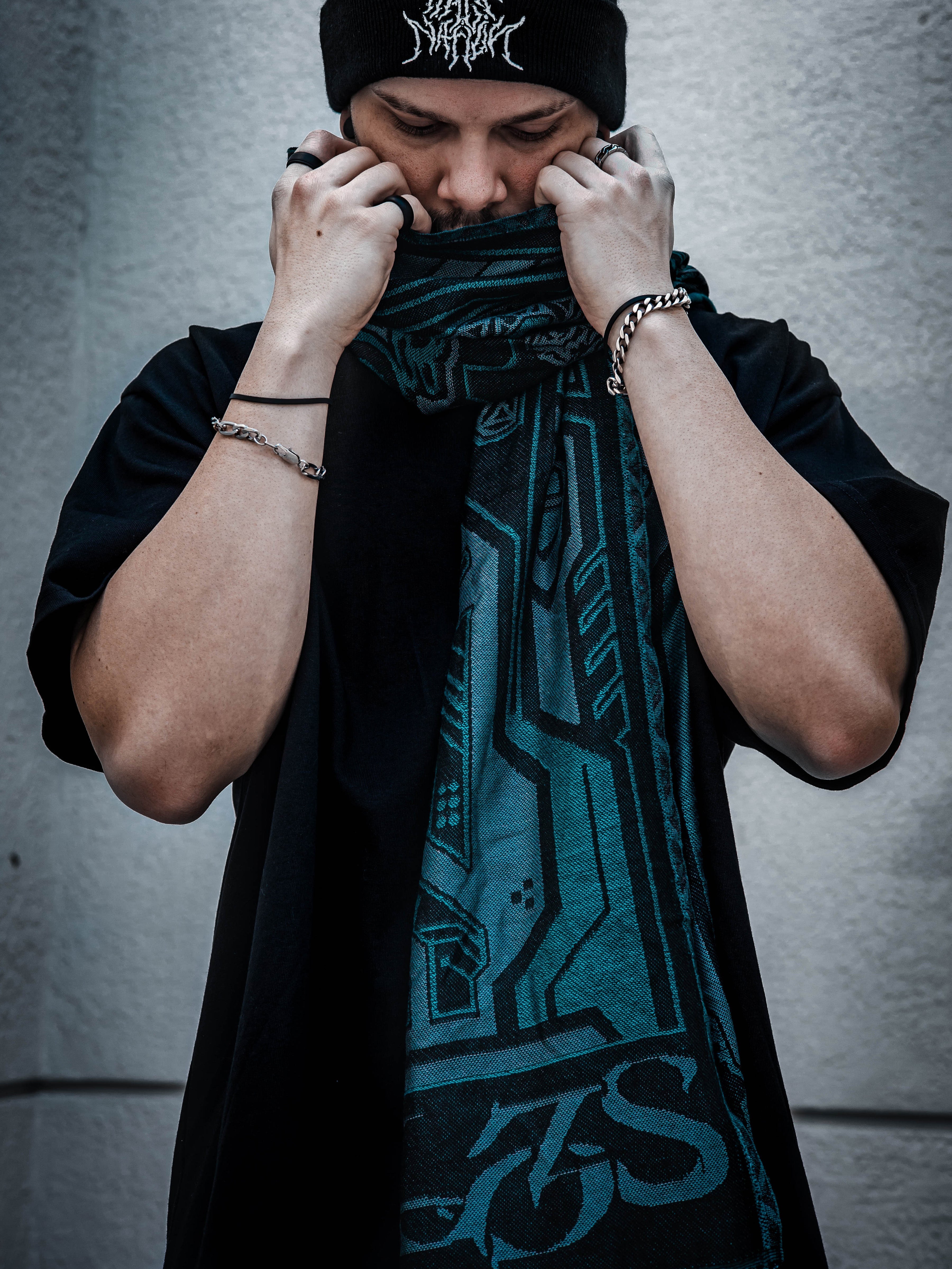 REMOVER OF OBSTACLES ✦ AZURE ✦ Festival Shawl Shawls