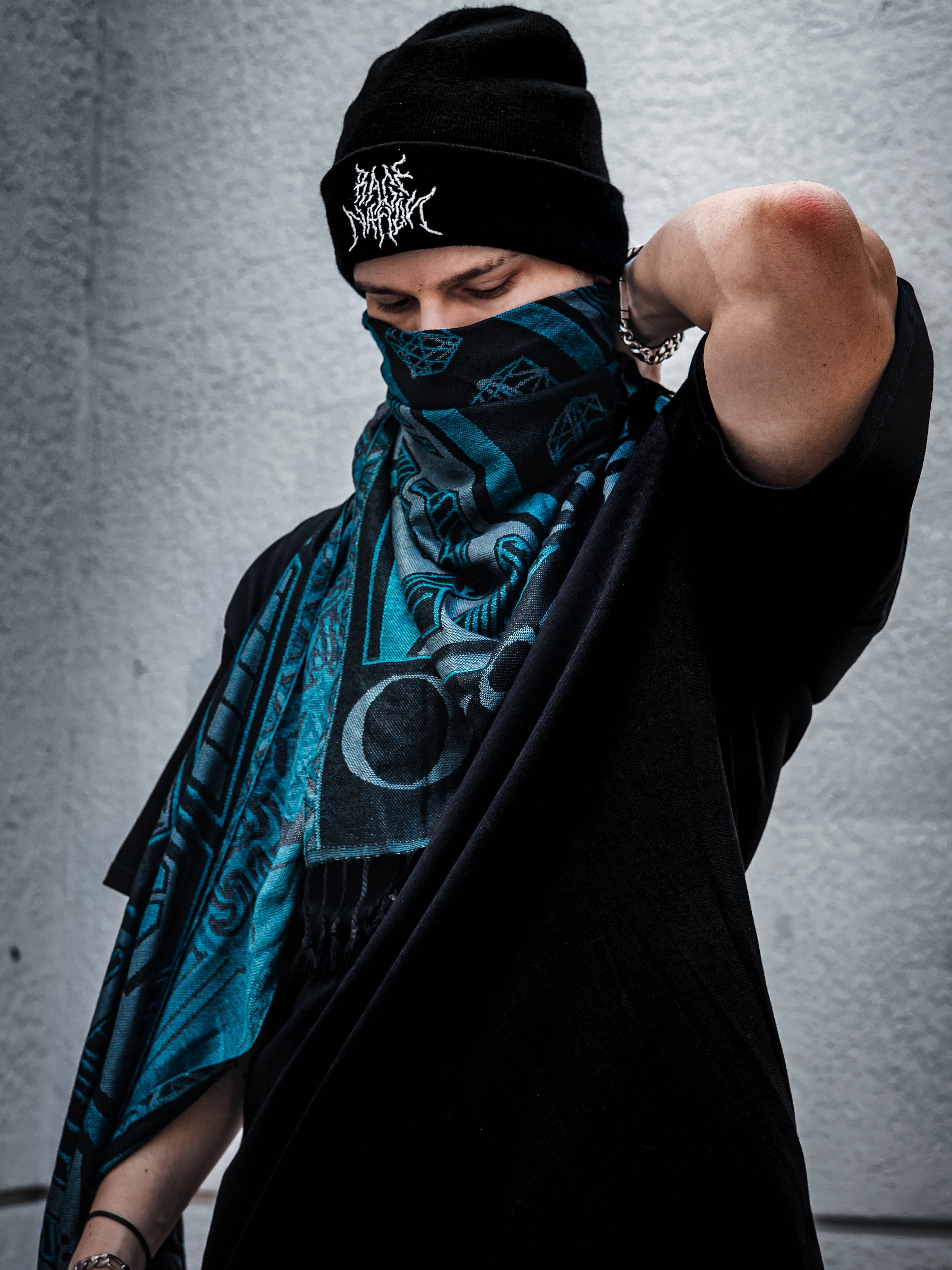 REMOVER OF OBSTACLES ✦ AZURE ✦ Festival Shawl Shawls