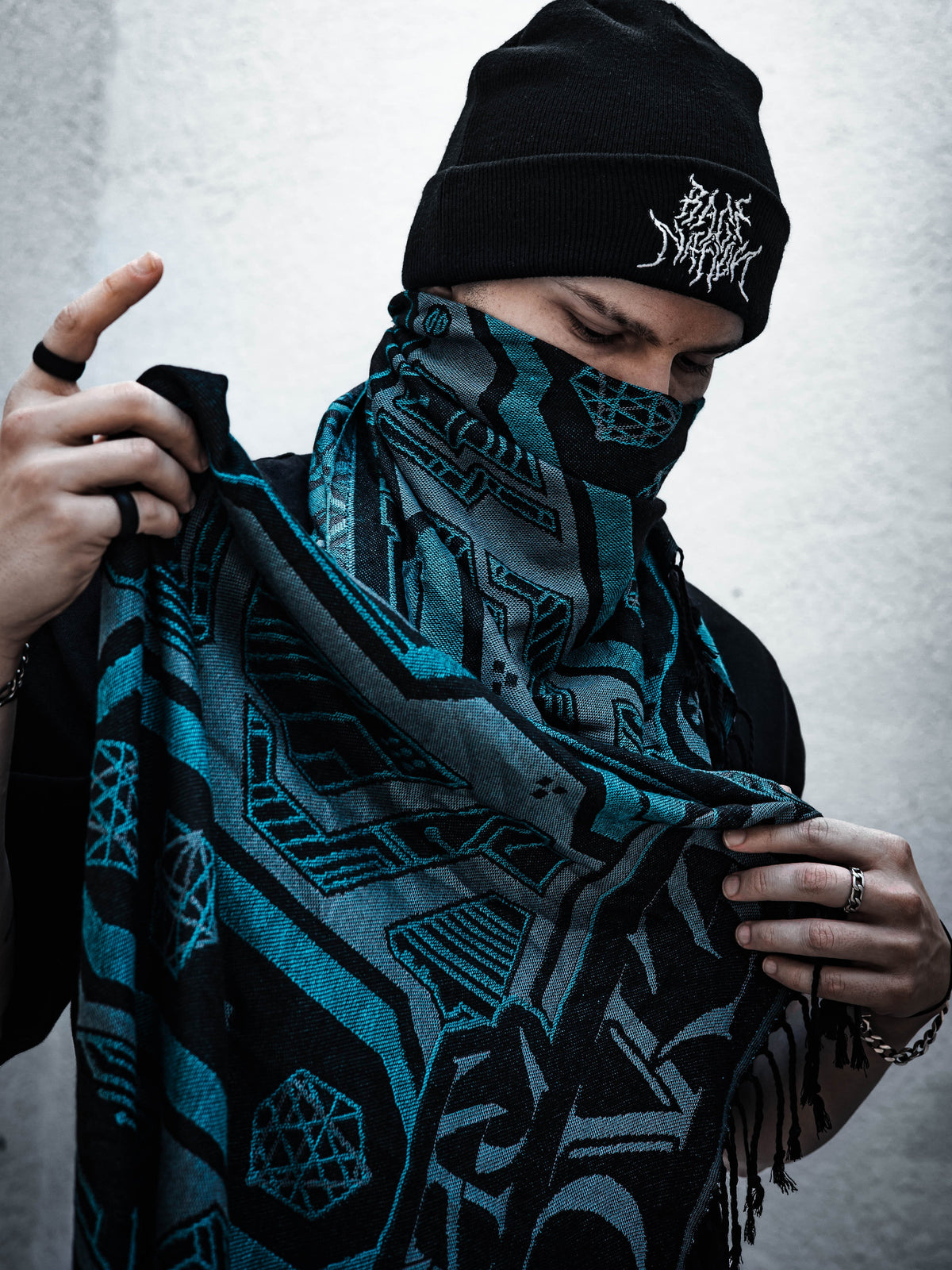 REMOVER OF OBSTACLES ✦ AZURE ✦ Festival Shawl Shawls