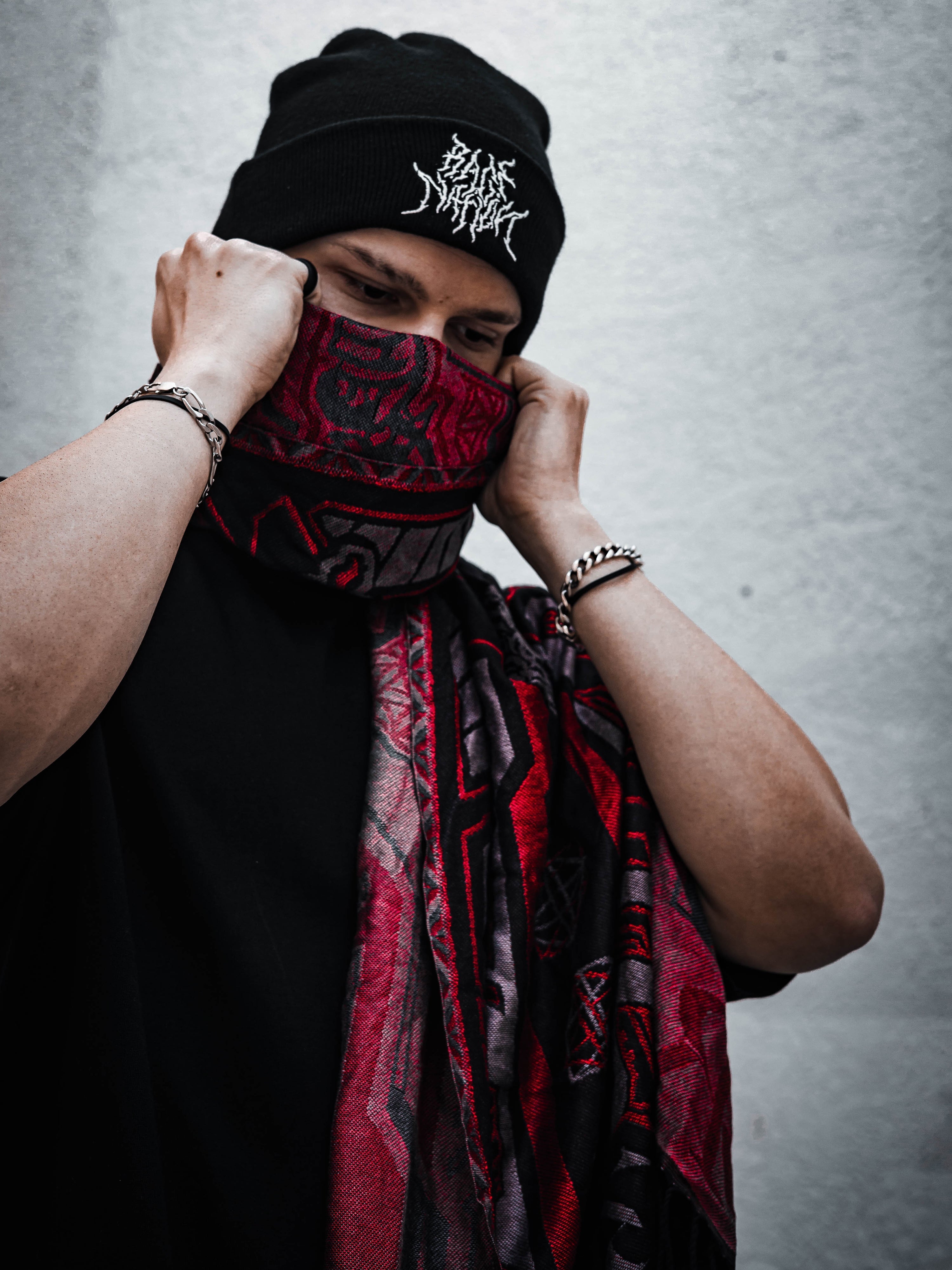 REMOVER OF OBSTACLES ✦ TEMPLE RED ✦ Festival Shawl Shawls